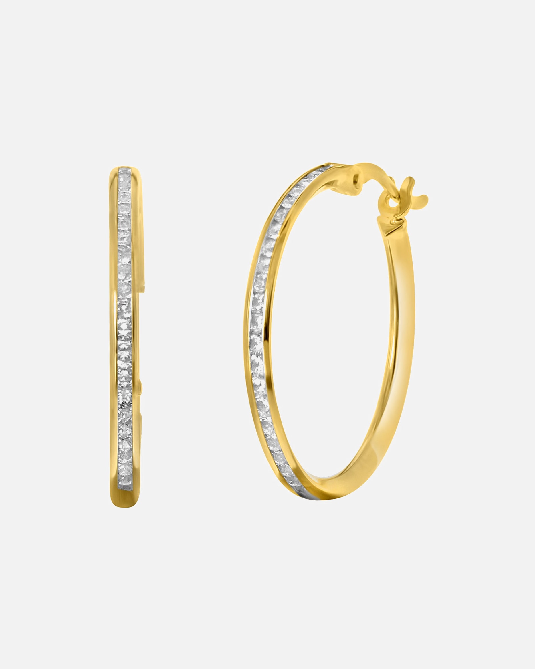 Ohrringe für Weiblich Lucardi Ohrringe 9 carat Ohrringe 9 carat