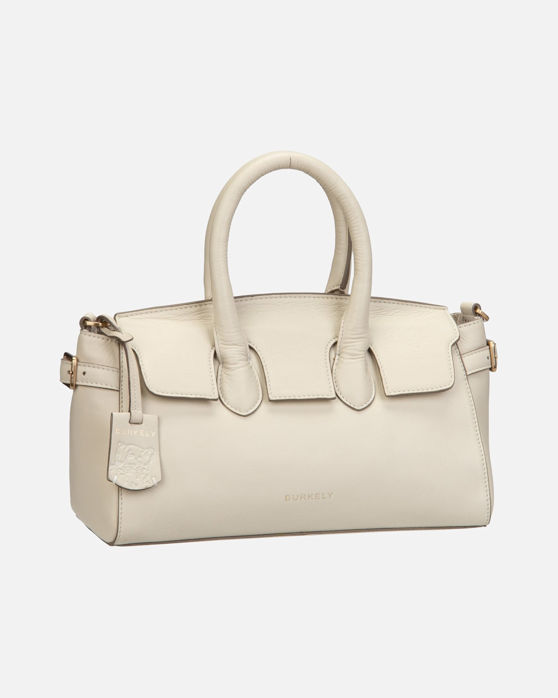 Handtasche für Weiblich Burkely Handtasche Demi Off White