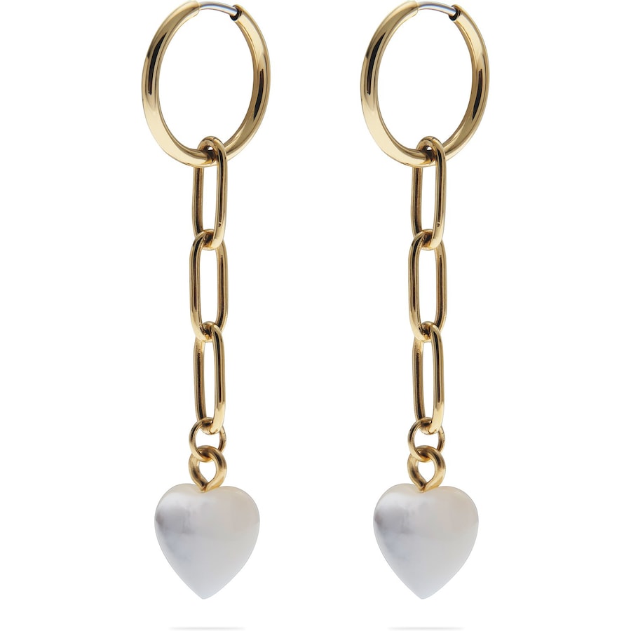 Guido Maria Kretschmer Creolen Edelstahl One Size Damen