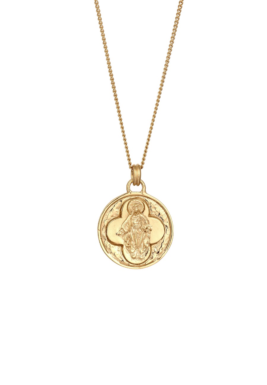 Elli Marienfigur Madonna 925 Sterling Silber vergoldet 45 Damen