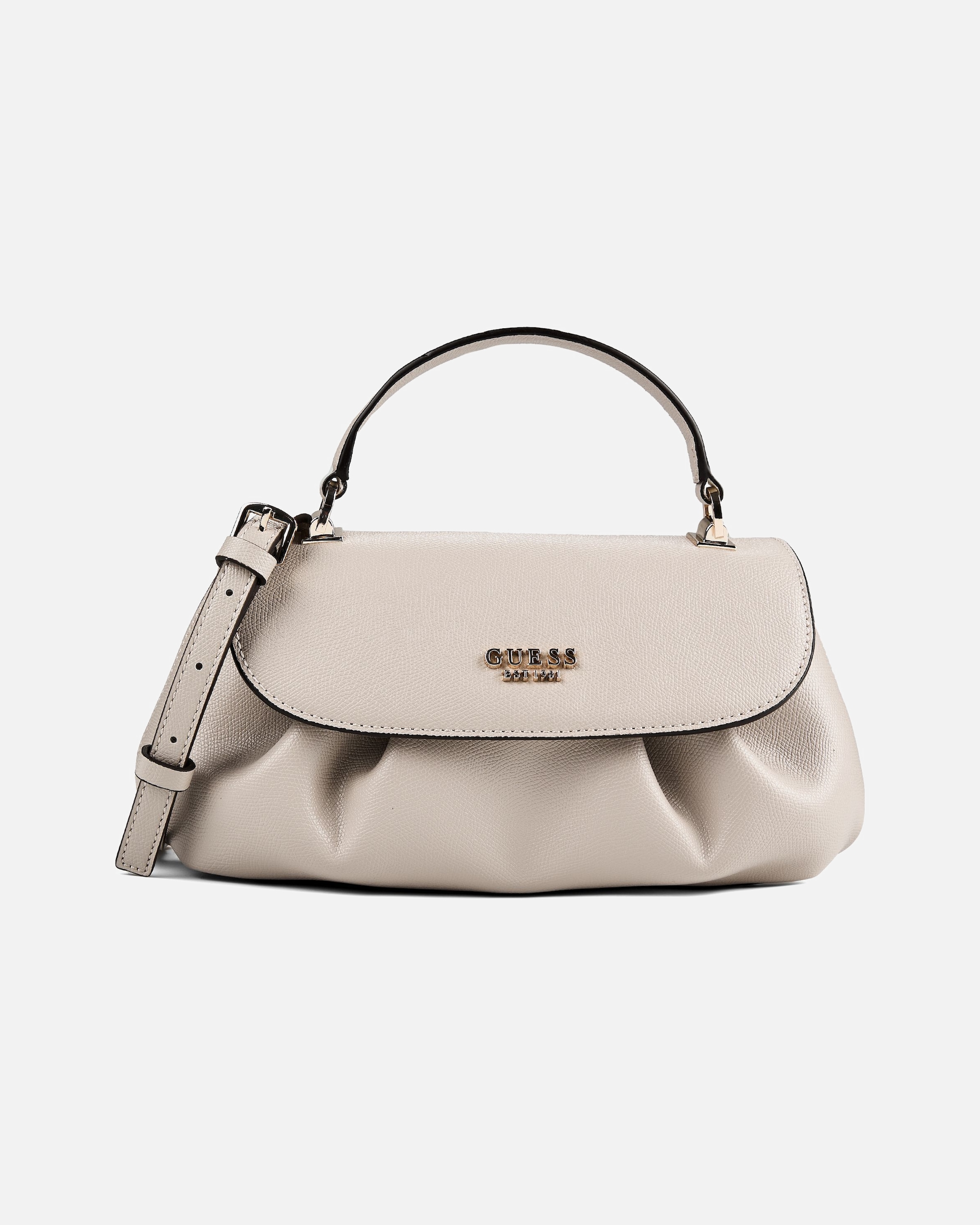 Tasche für Weiblich Guess Amorette Henkeltasche taupe