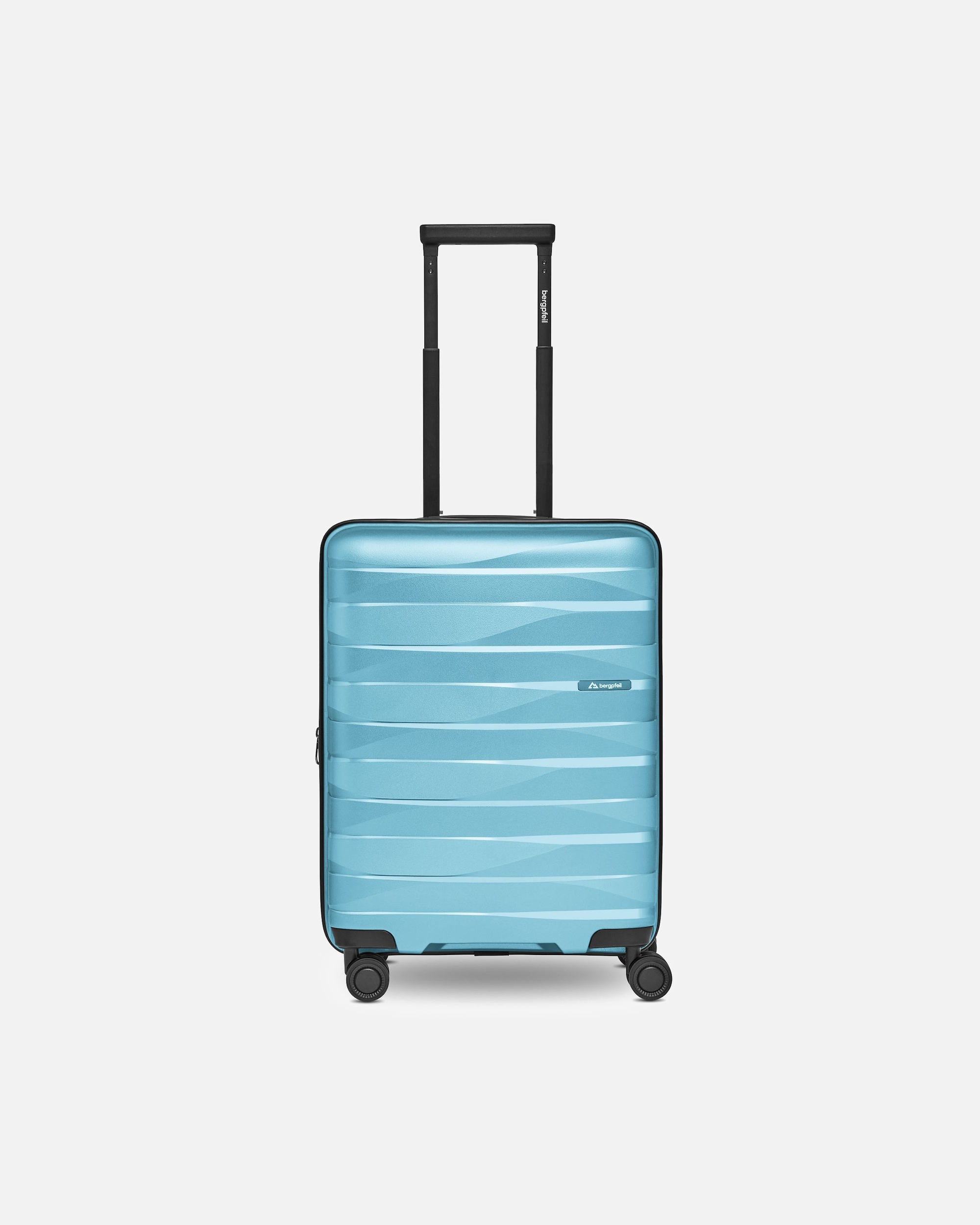 Handgepäckkoffer für Männlich bergpfeil Default Brand Line Travel 4-Rollen Kabinentrolley S 55 cm mit Dehnfalte glacier blue metallic