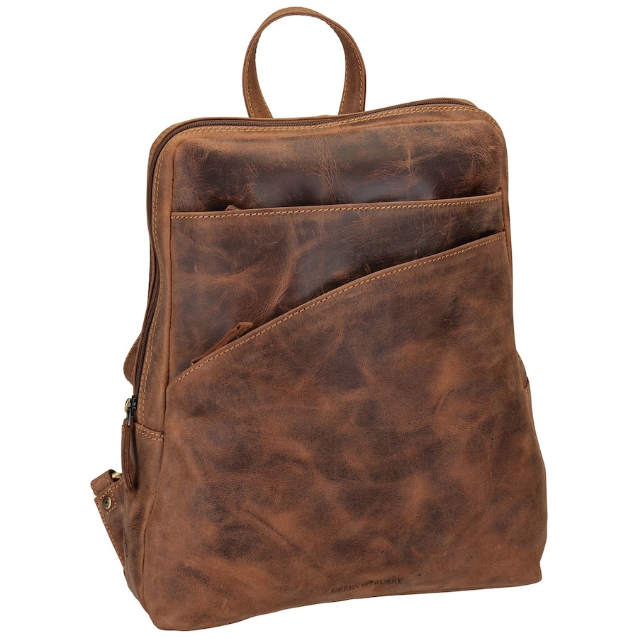 Greenburry Rucksack Vintage Sattelbraun Braun