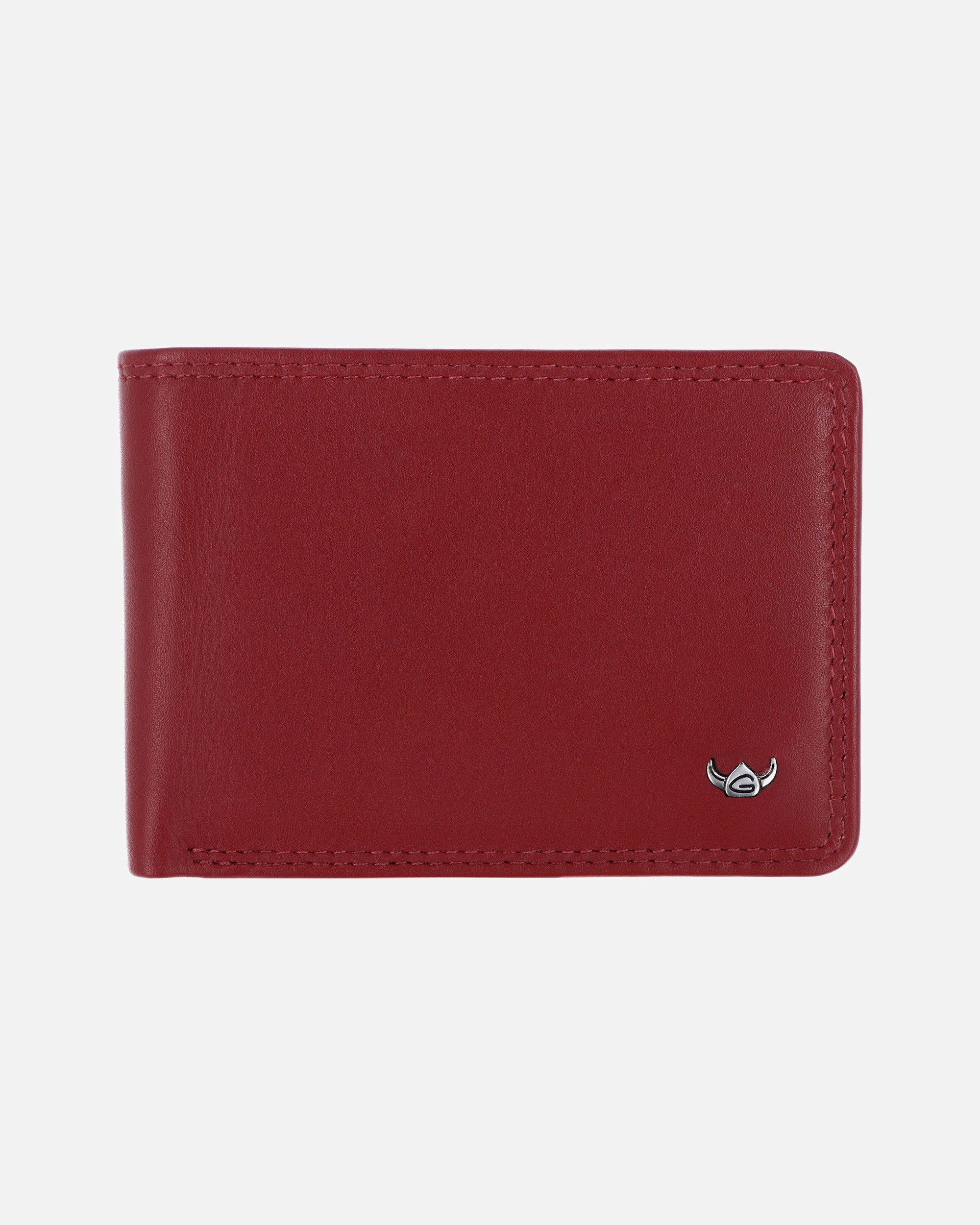 Portemonnaie für Weiblich Golden Head Polo Herrengeldbörse rot