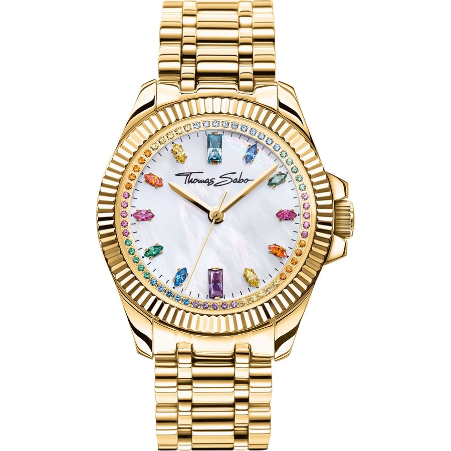 Thomas Sabo Damenuhr Edelstahl One Size Damen