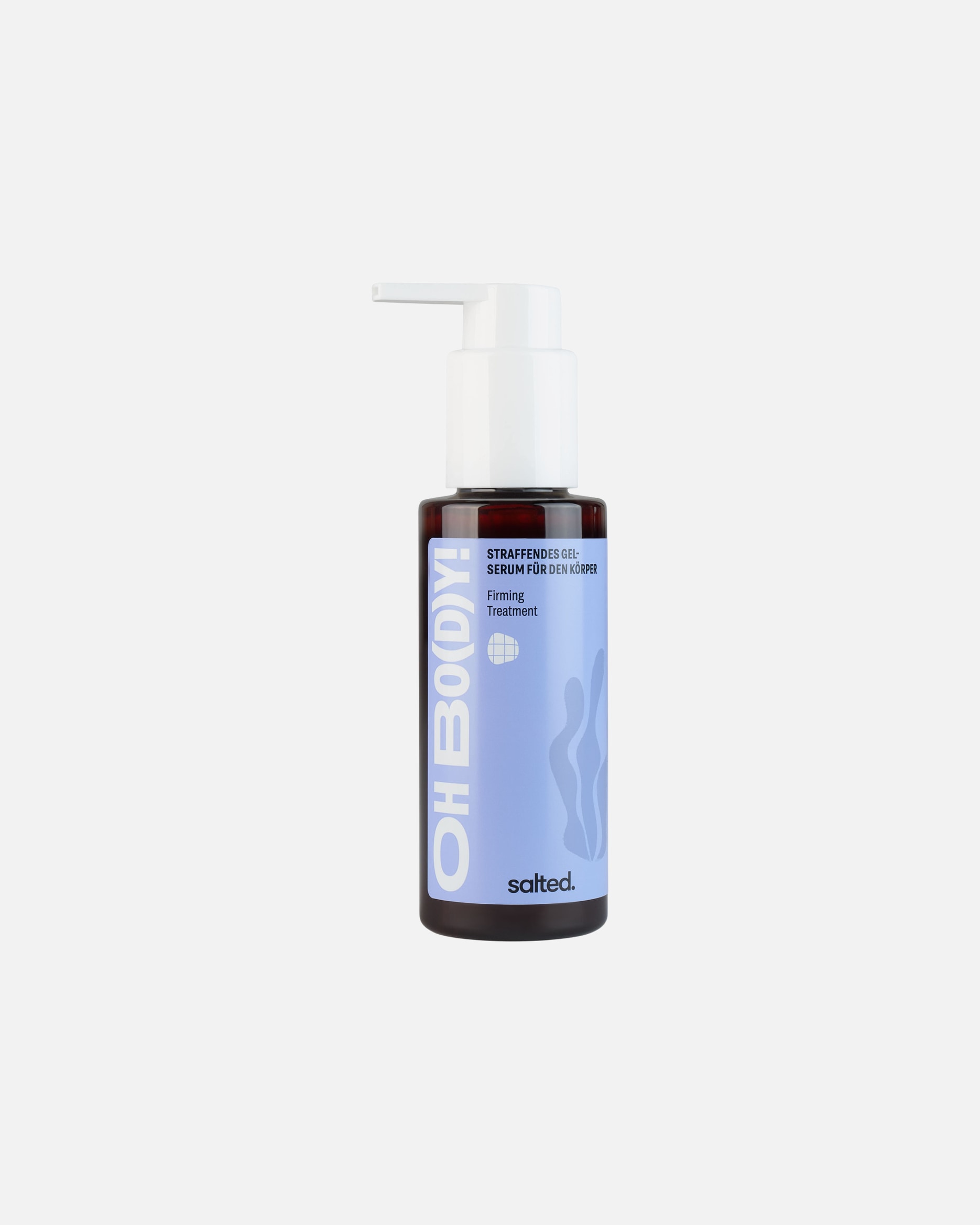 Körpergel für Unisex Salted Straffendes Gel-Serum für den Körper ohne Duft transparent - 100 ml