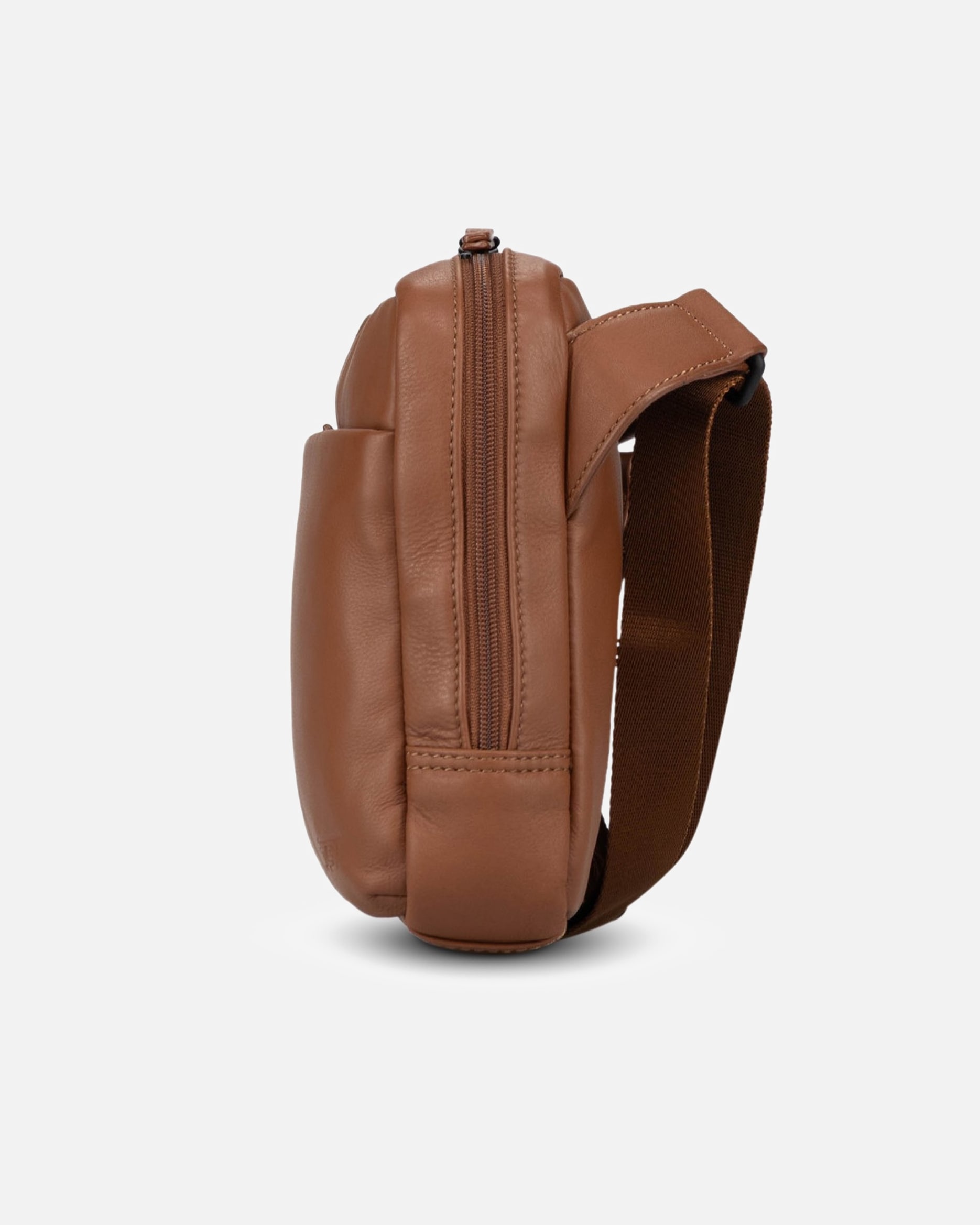 Umhängetasche für Männlich Jost Umhängetasche Tromsoe Cognac
