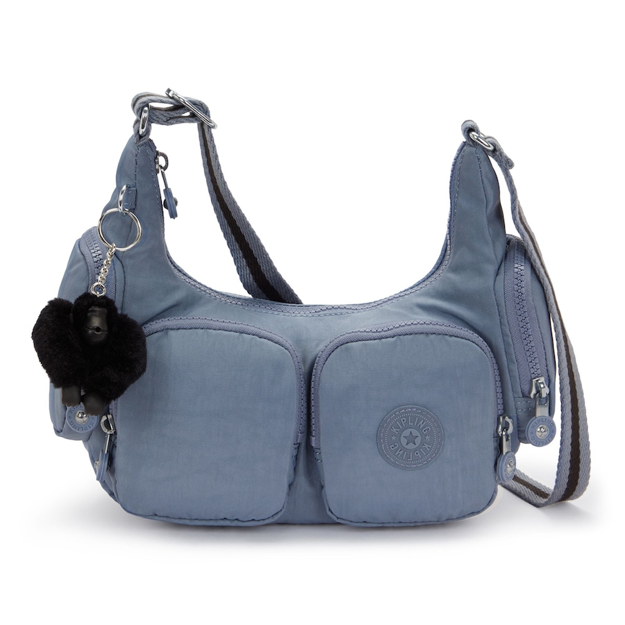 Kipling Basic Umhängetasche blue stone Grau Damen