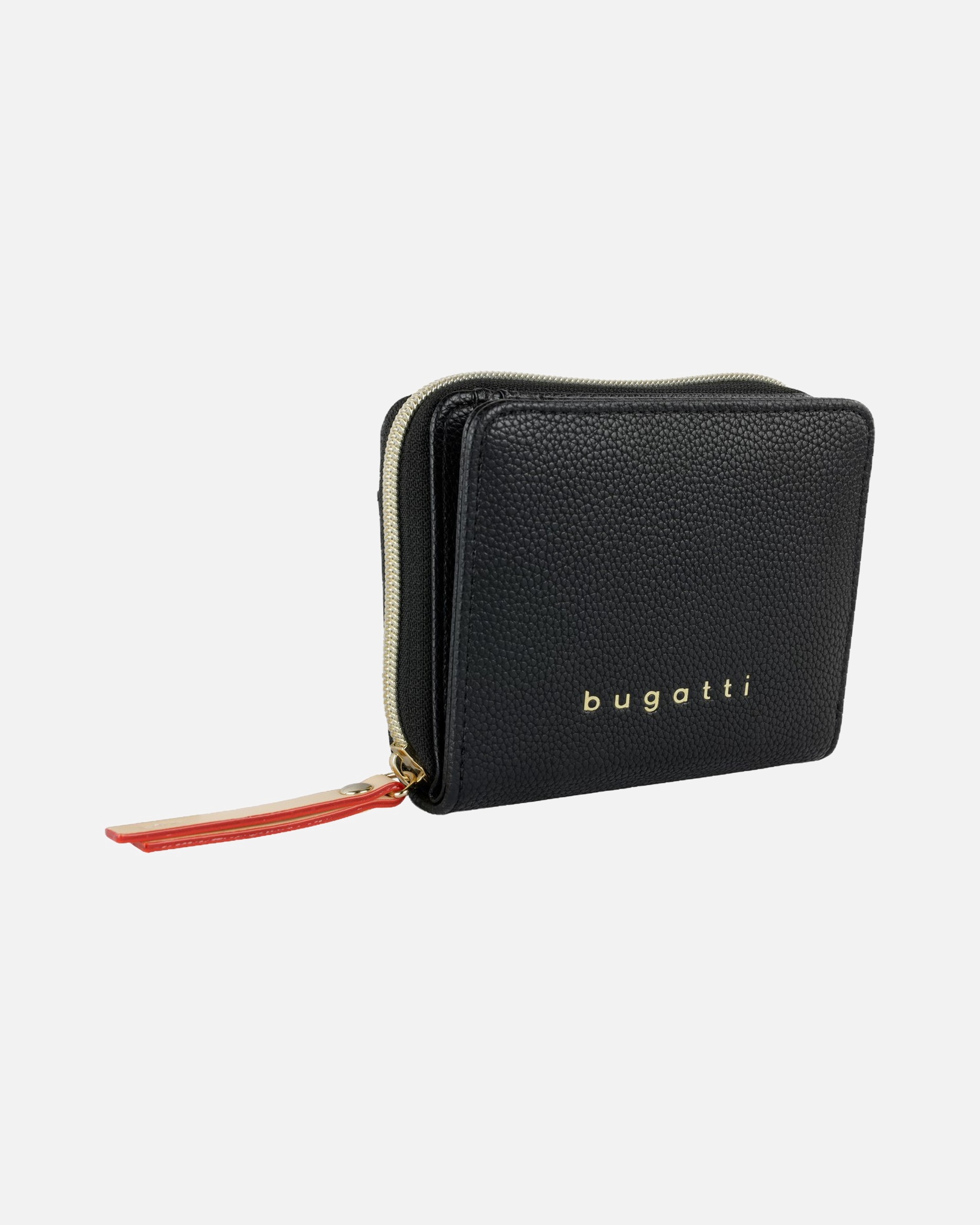 Portemonnaie für Weiblich Bugatti Geldbörse Ella Zipped Ladies Purse Black
