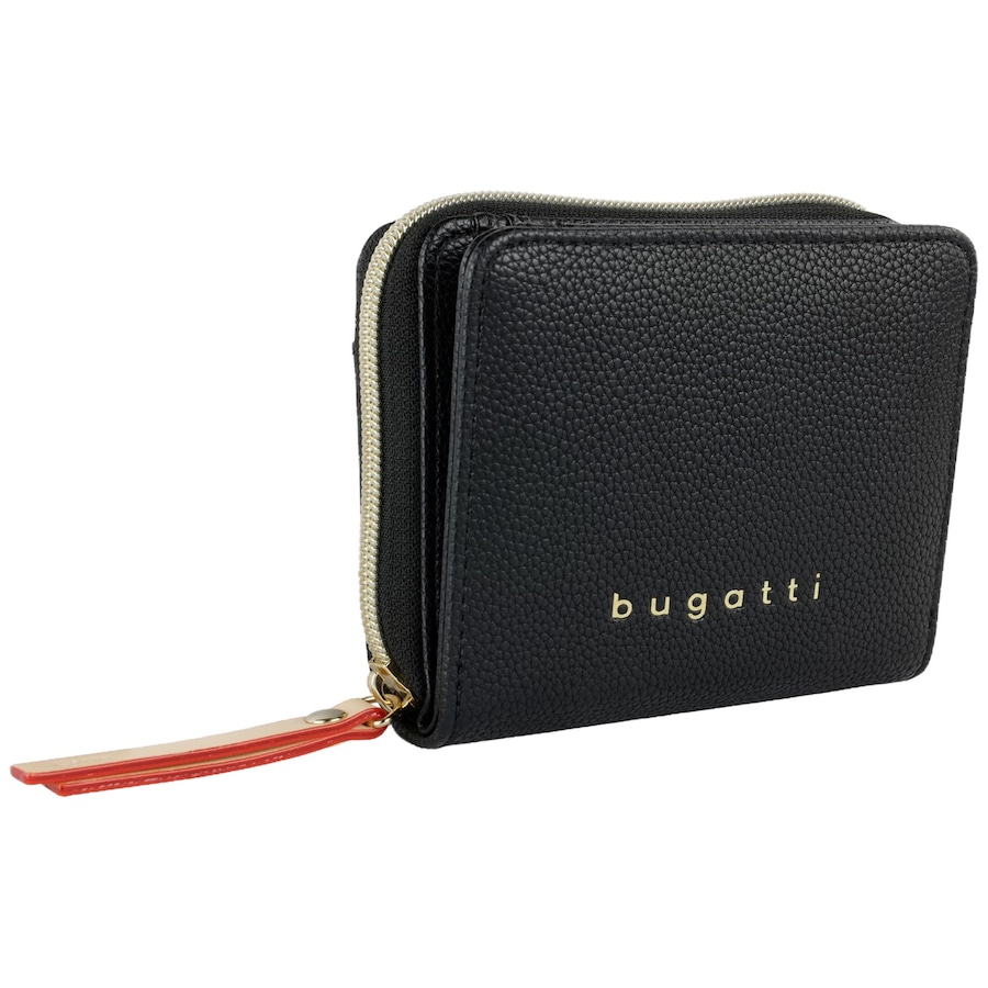 Bugatti Geldbörse Ella Zipped Ladies Purse Black Schwarz Damen