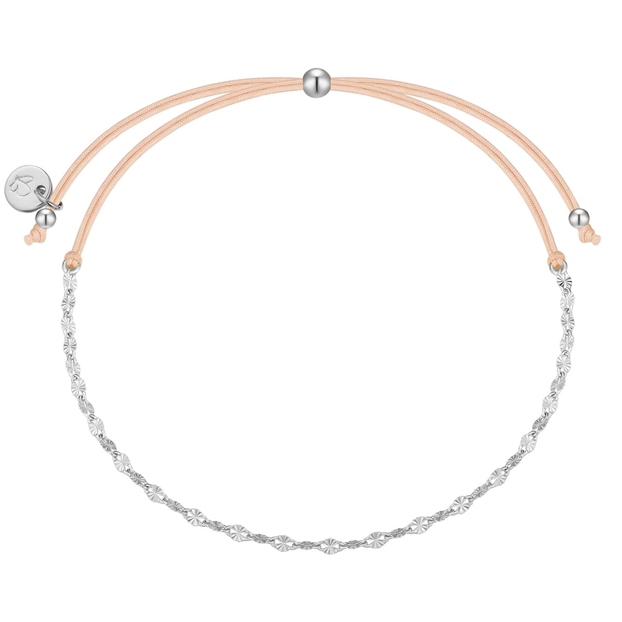 Glanzstücke München Armband aus Sterling Silber in silber 15,0 - 22,0 cm, flexibel einstellbar Damen
