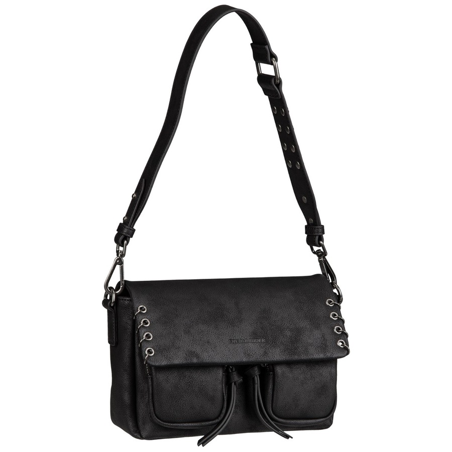 FREDsBRUDER Handtasche Rebel At Heart Black Schwarz Damen
