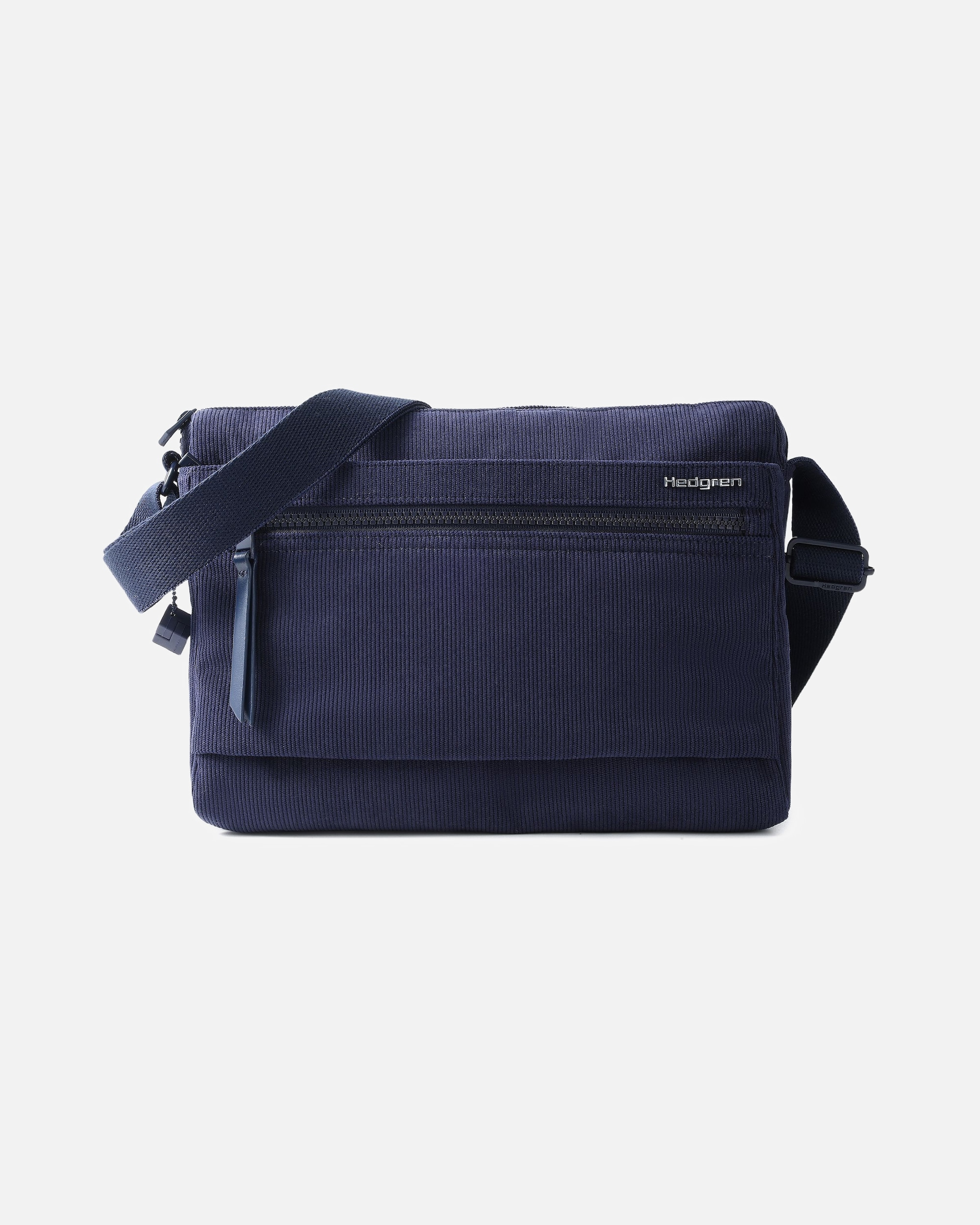 Tasche für Weiblich Hedgren Inner City Umhängetasche corduroy peacoat blue