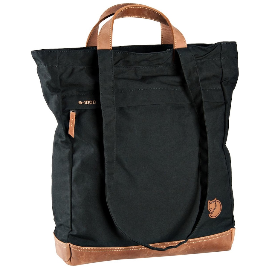 Fjällräven Rucksack / Backpack Totepack No.2 Black Schwarz Damen
