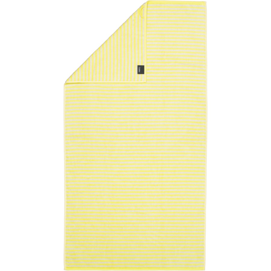 Cawö Handtücher Campus Ringel 955 lemon - 57 Duschtuch 70x140 cm Nude