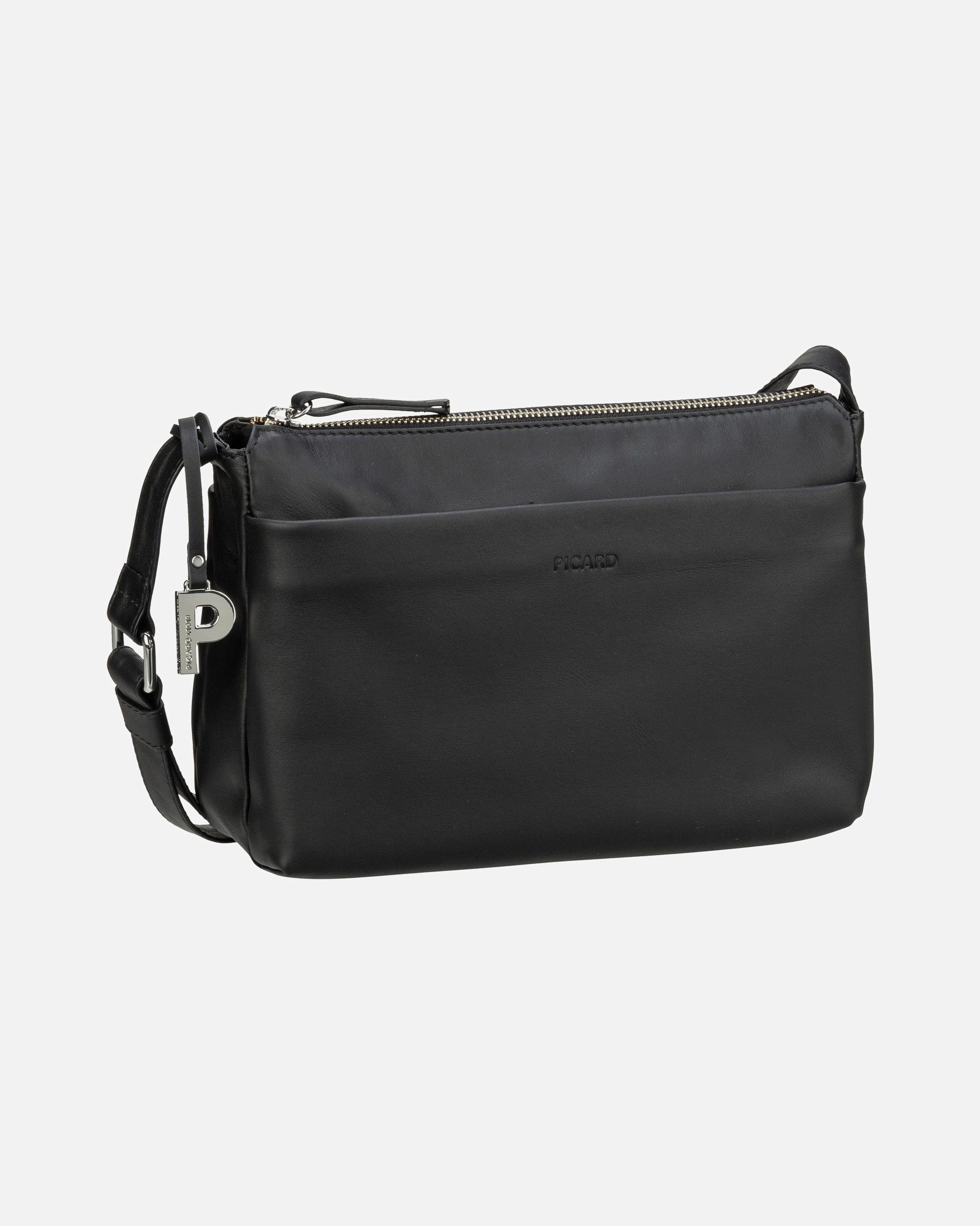 Umhängetasche für Weiblich Picard Beuteltasche Timeless Schwarz