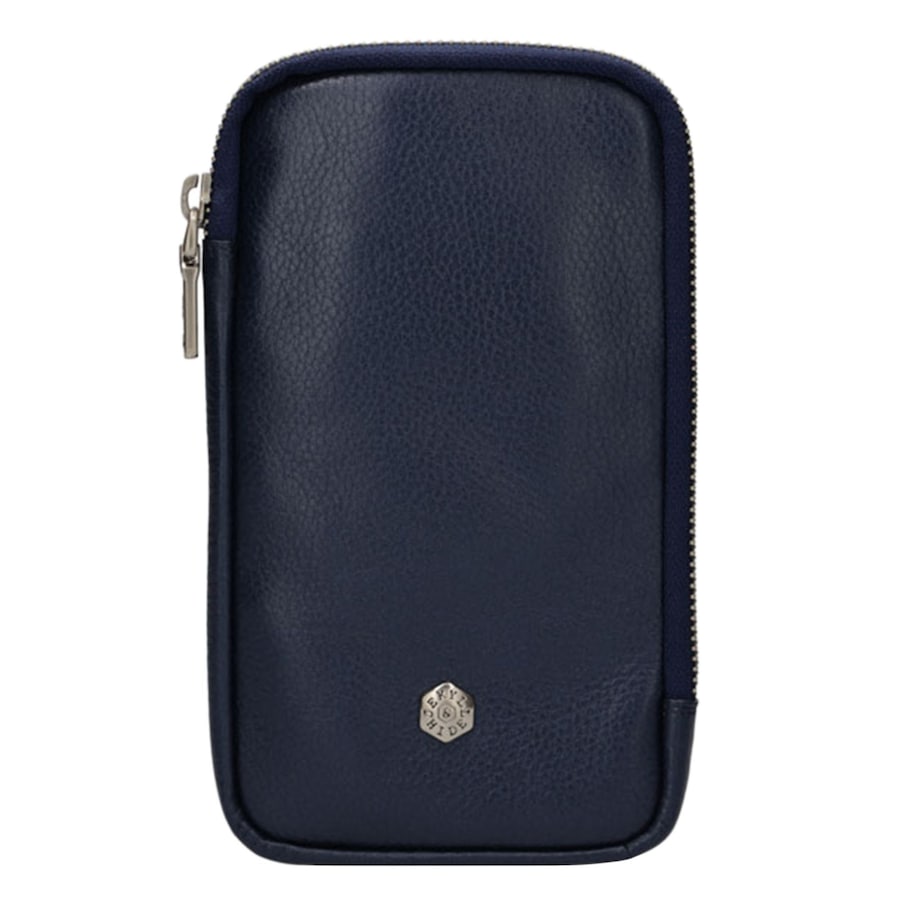 Jekyll & Hide Paris Handytasche Leder 10 cm metallic indigo Blau Damen