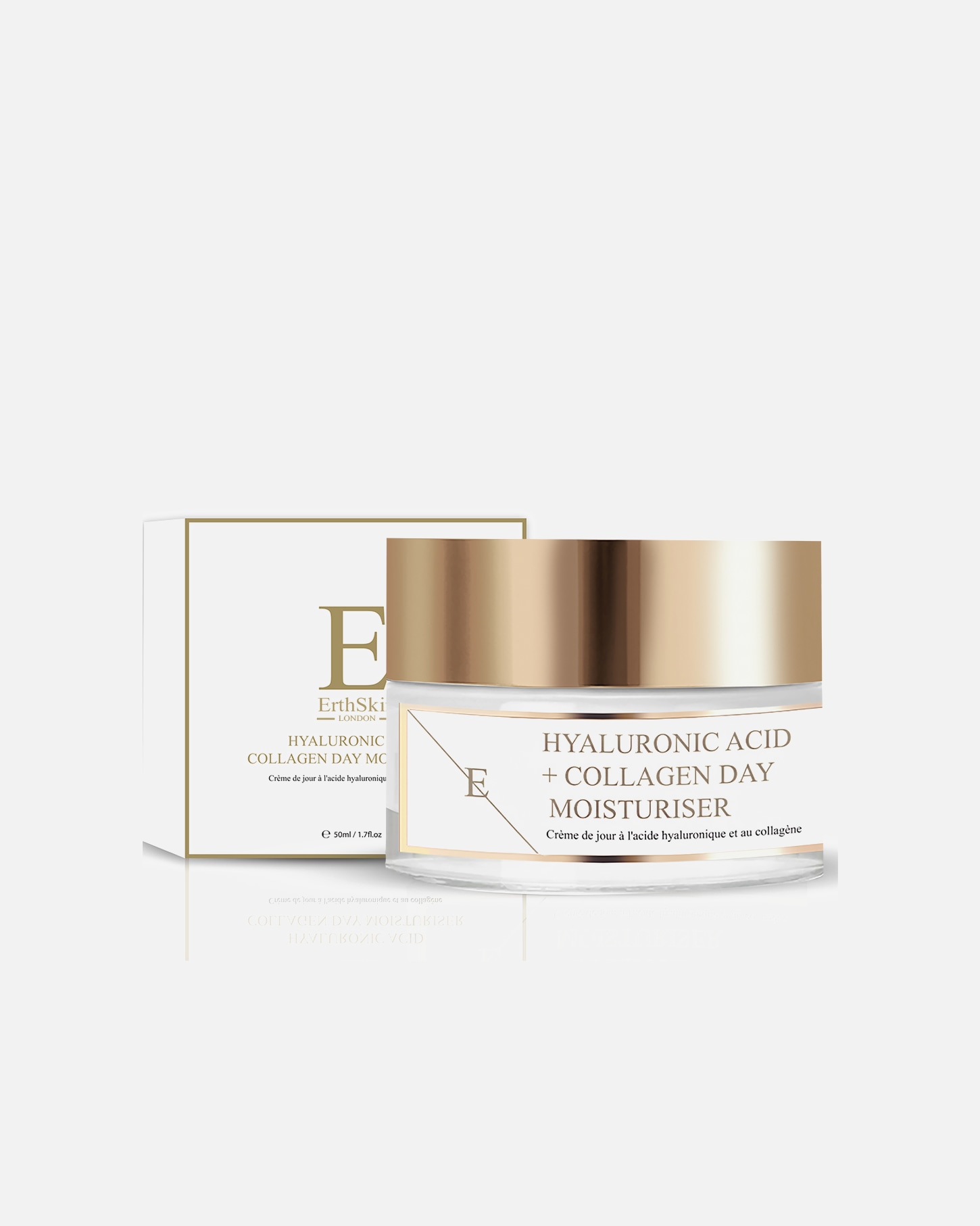 Tagescreme für Weiblich ErthSkin London Hyaluronsäure & Collagen Tagescreme 50ml