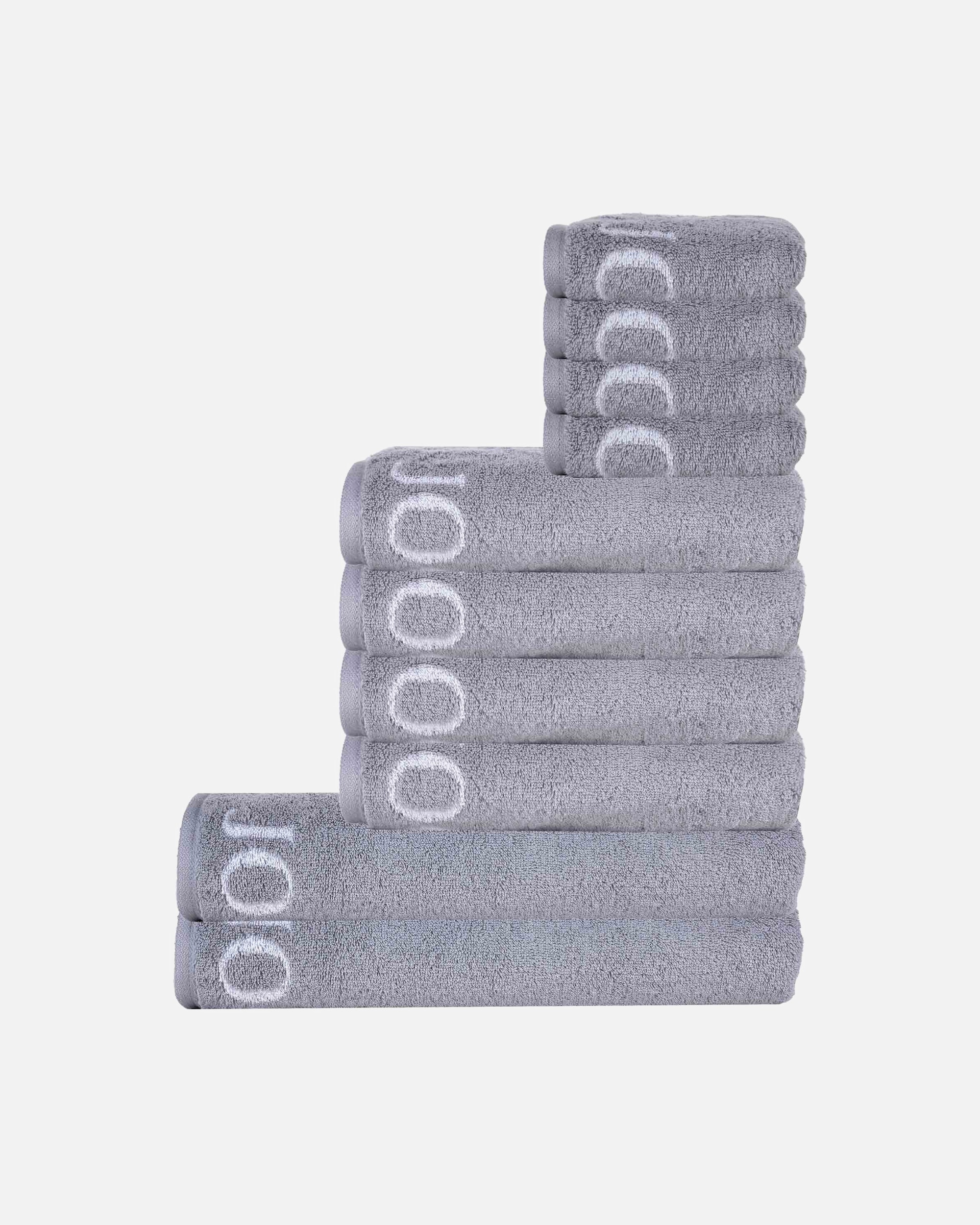 Handtuch für Unisex JOOP! Handtuch 10er Pack 'Classic' Grau