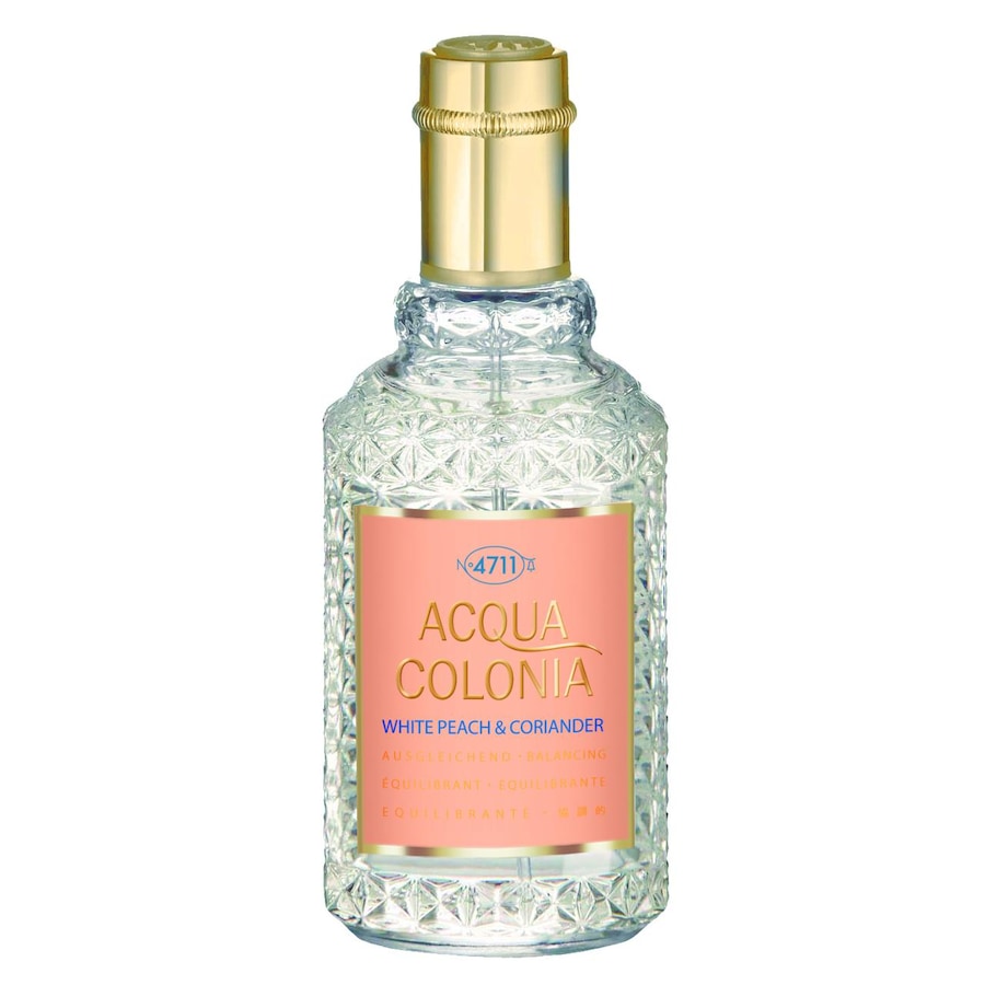 4711 Acqua Colonia White Peach & Coriander Eau de Cologne Splash Spray 50 ml unisex