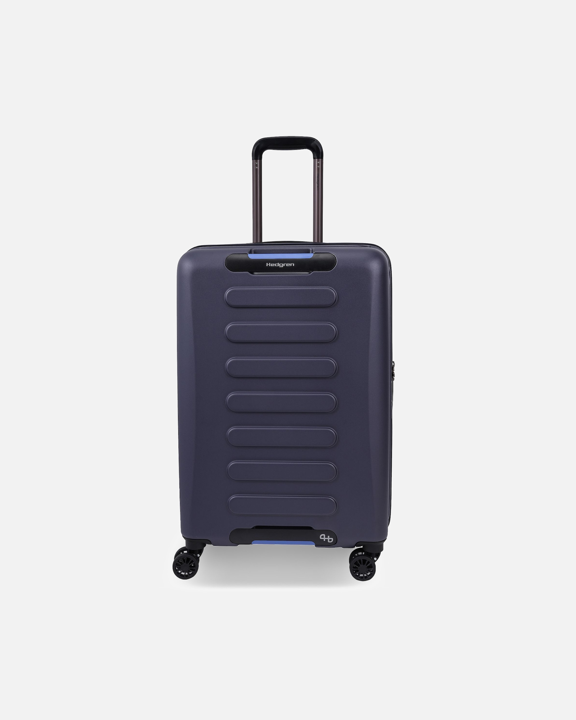 Koffer für Männlich Hedgren Comby Grip M Exp 4 Rollen Trolley M 65 cm mit Dehnfalte peacoat blue