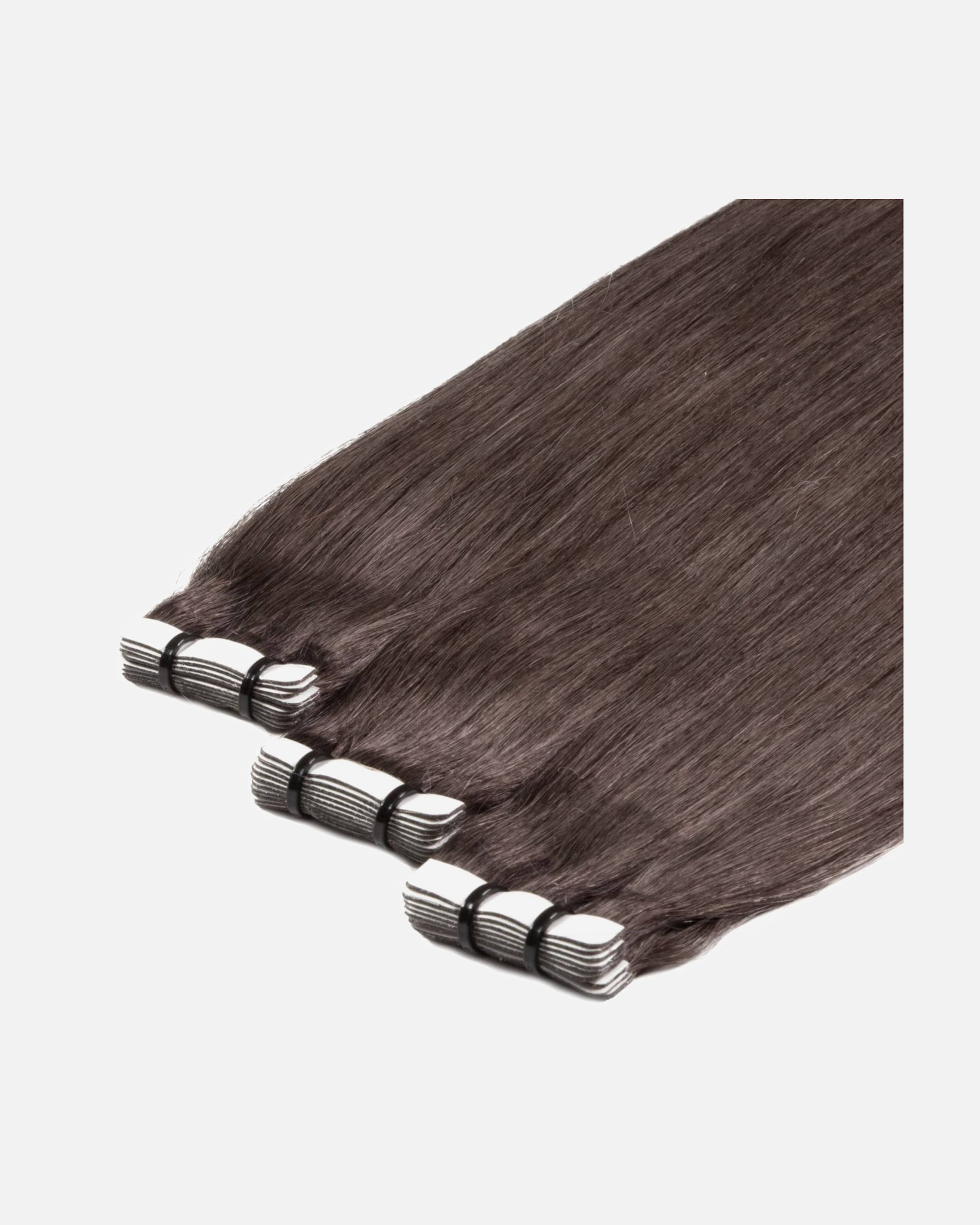 Extensions für Weiblich hair2heart Tape Extensions Premium Echthaar #6/0 dunkelblond 40cm