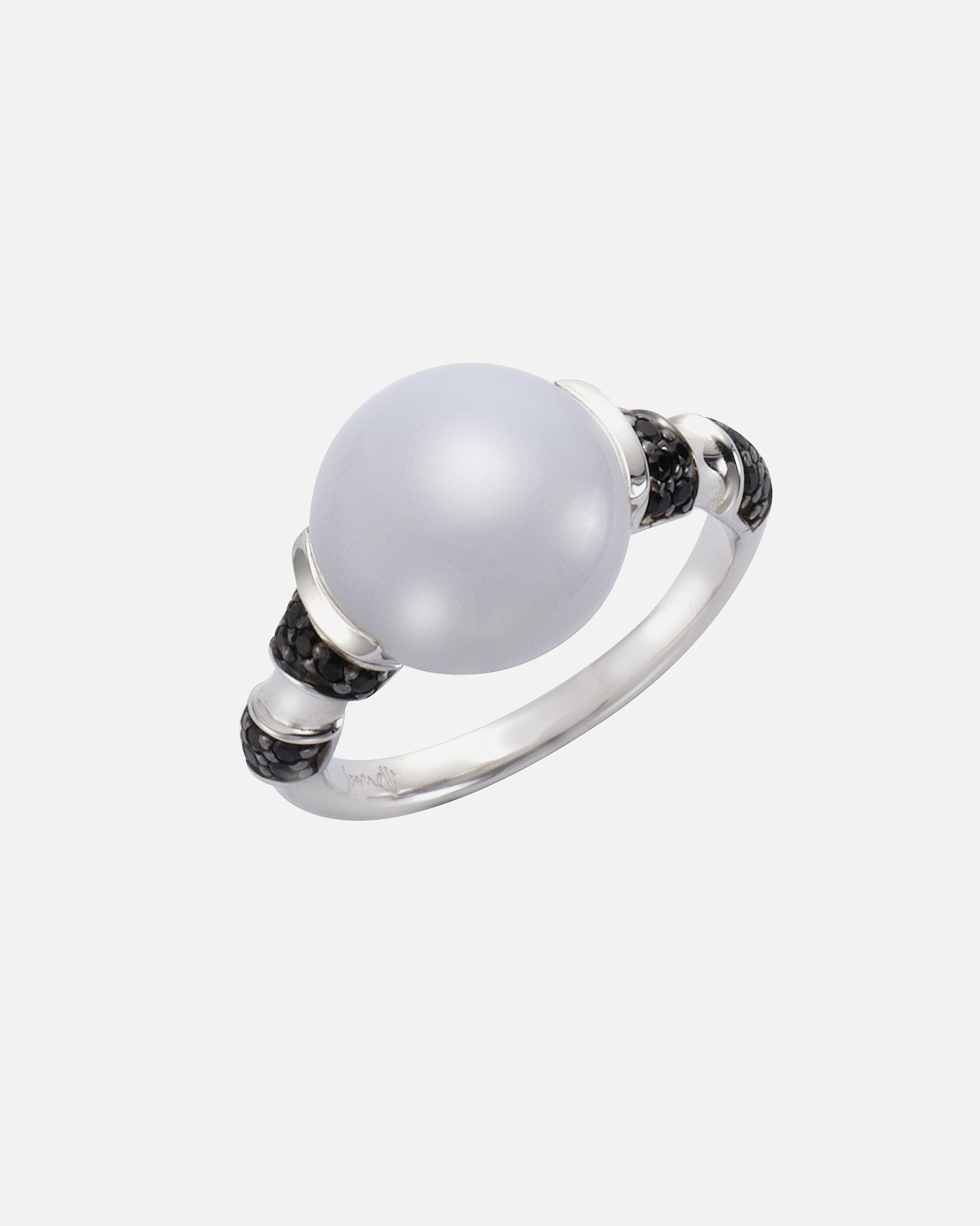 Ring für Weiblich Jamelli Ring 925/- Sterling Silber Calcedon hellblau 060 (19,1)