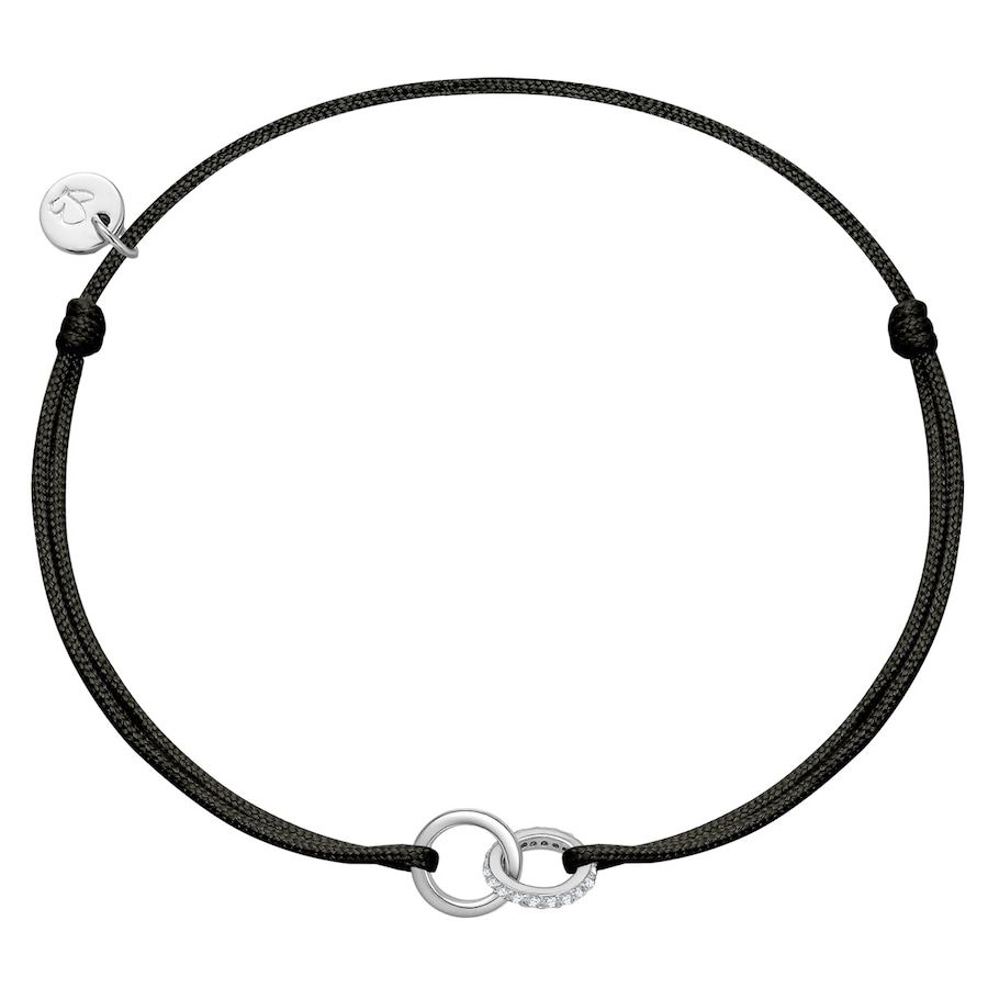 Glanzstücke München Armband aus Sterling Silber in silber mit Zirkonia 15,0 - 22,0 cm, flexibel einstellbar Damen