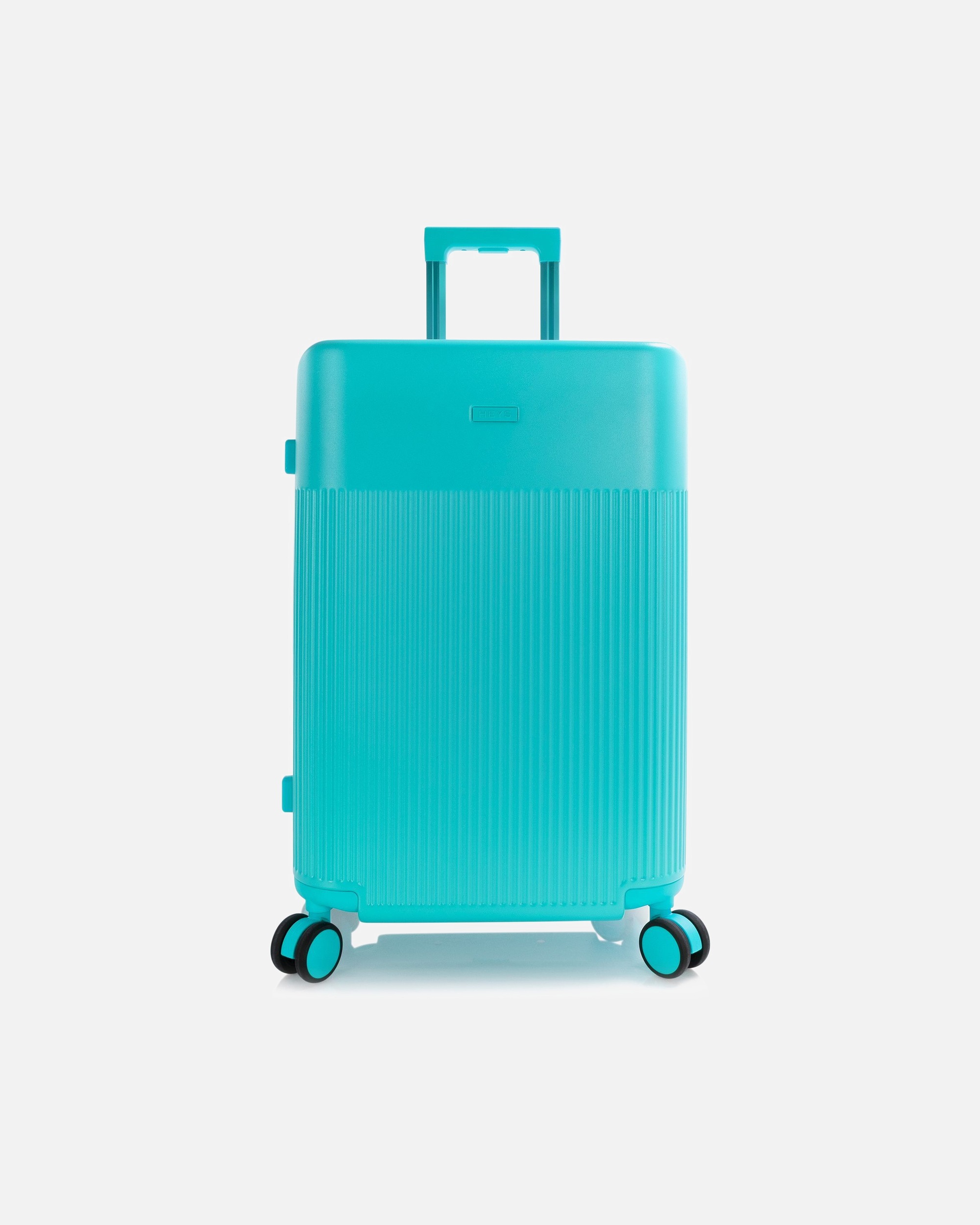 Trolley für Männlich Heys HiLite 4 Rollen Trolley M 63.5 cm mit Dehnfalte aqua breeze