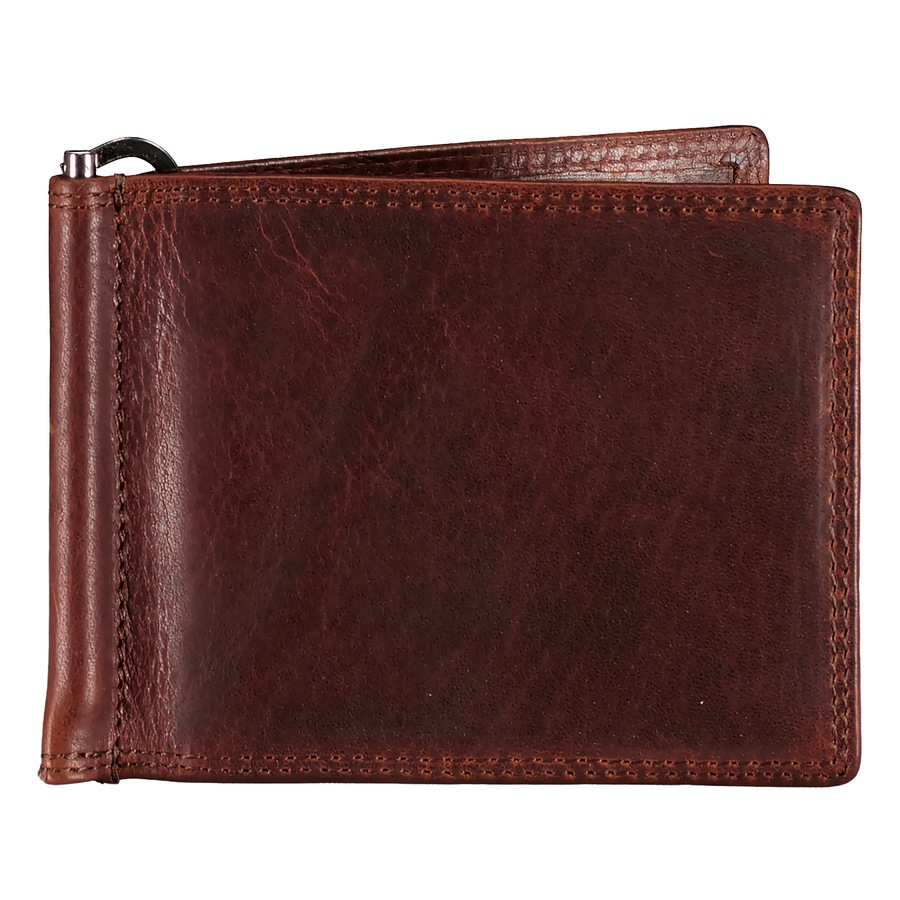 Hausfelder Manufaktur Dollar-Clip Nature Braun Herren
