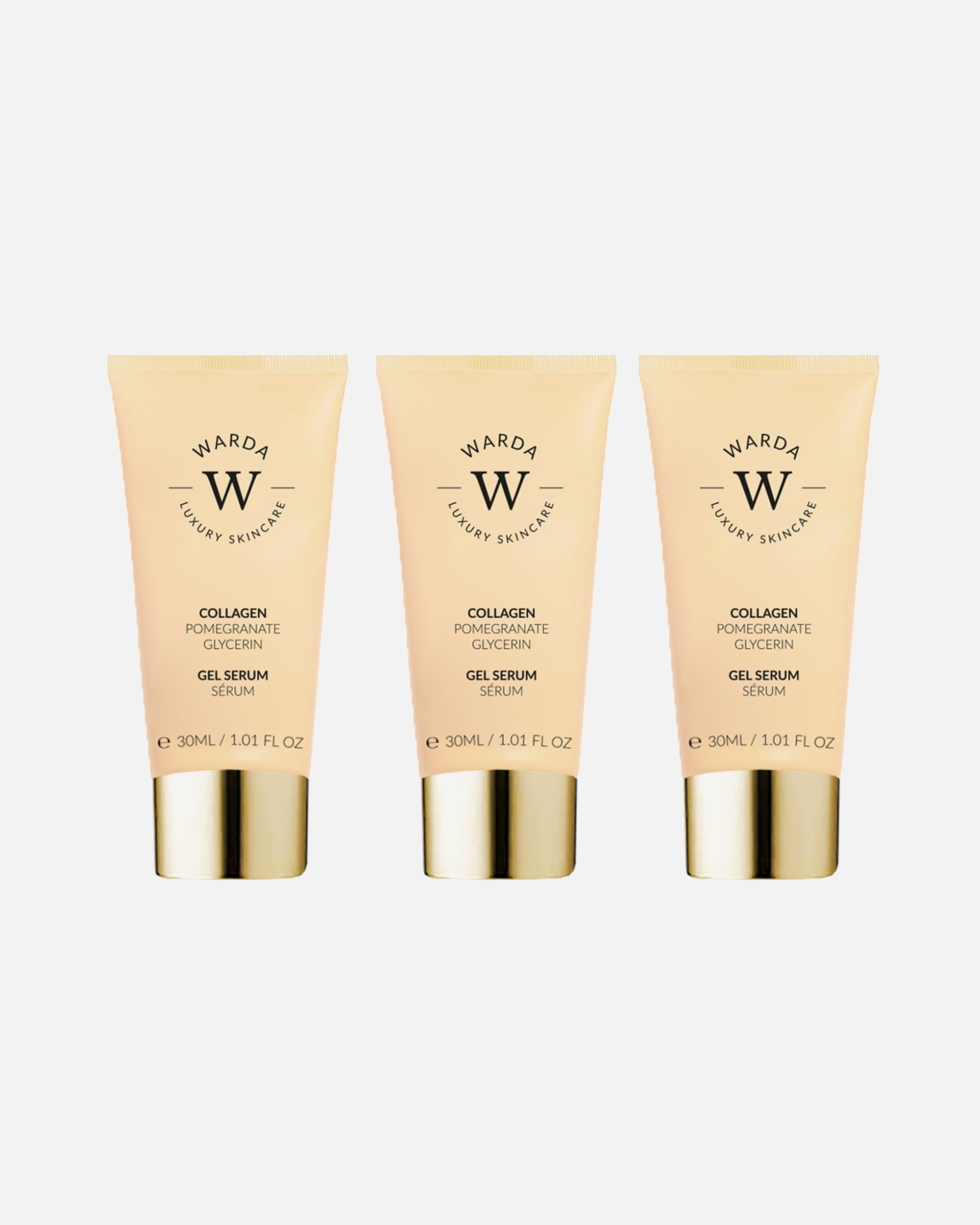 Kollagenserum für Weiblich WARDA LUXURY SKINCARE Collagen Serum Trio 1 Stück