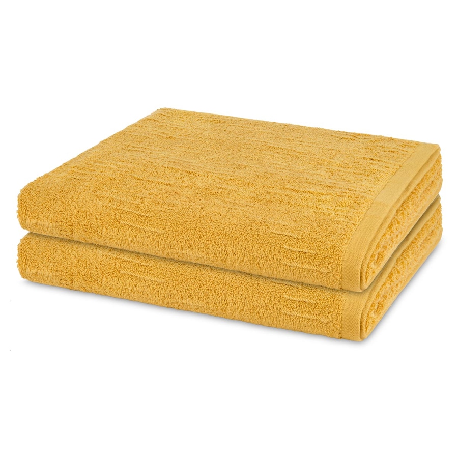 ROSS Duschtuch-Set Premium (2er Set) Safran Gold
