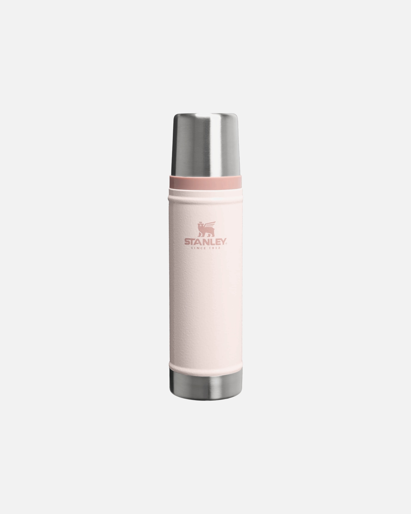 Trinkflasche für Unisex Stanley 1913 Isolierflasche - 0,59L - CLASSIC LEGENDARY BOTTLE Hammertone Rose Quartz