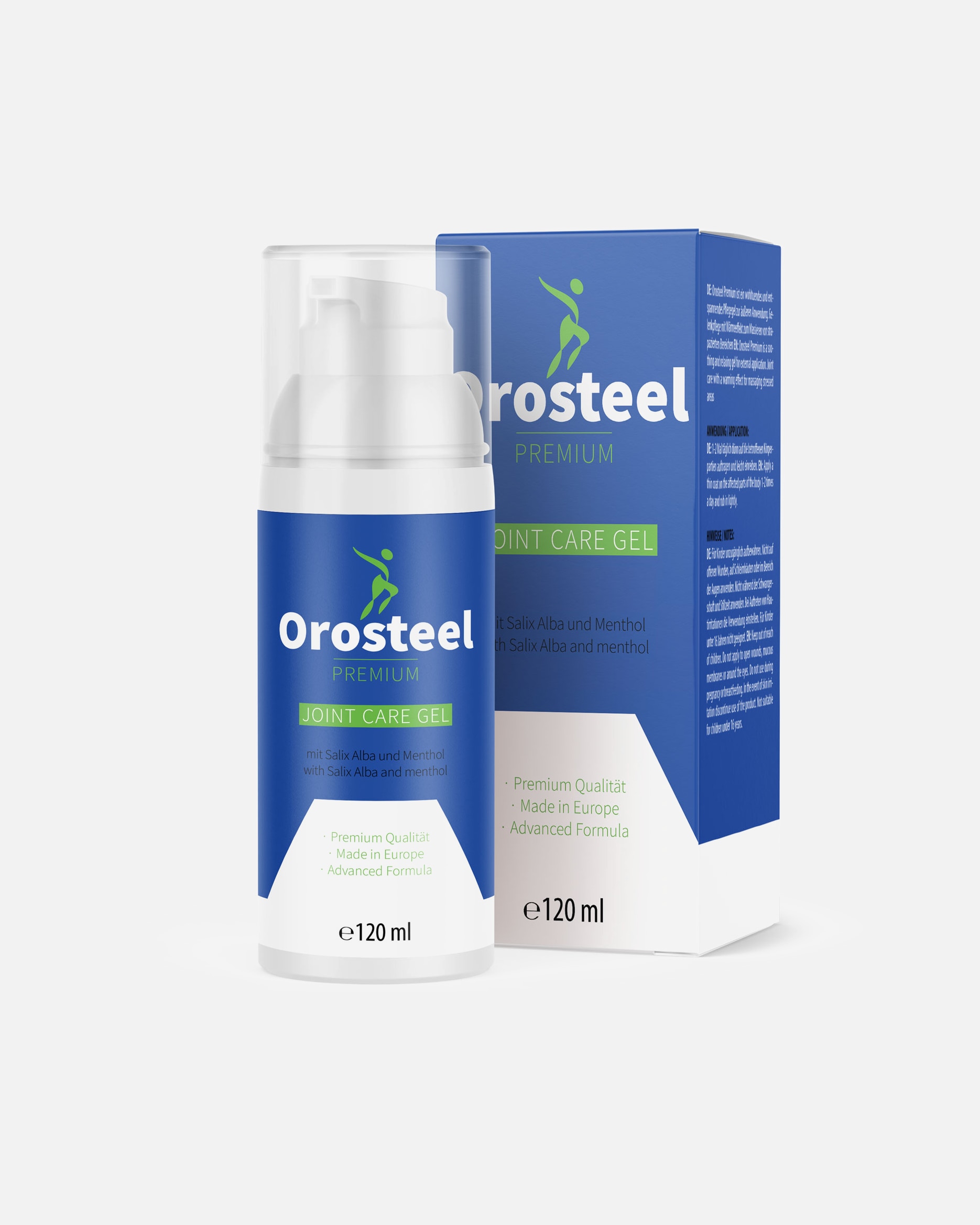 Körpergel für Unisex MayProducts Default Brand Line Orosteel Premium 120 ml