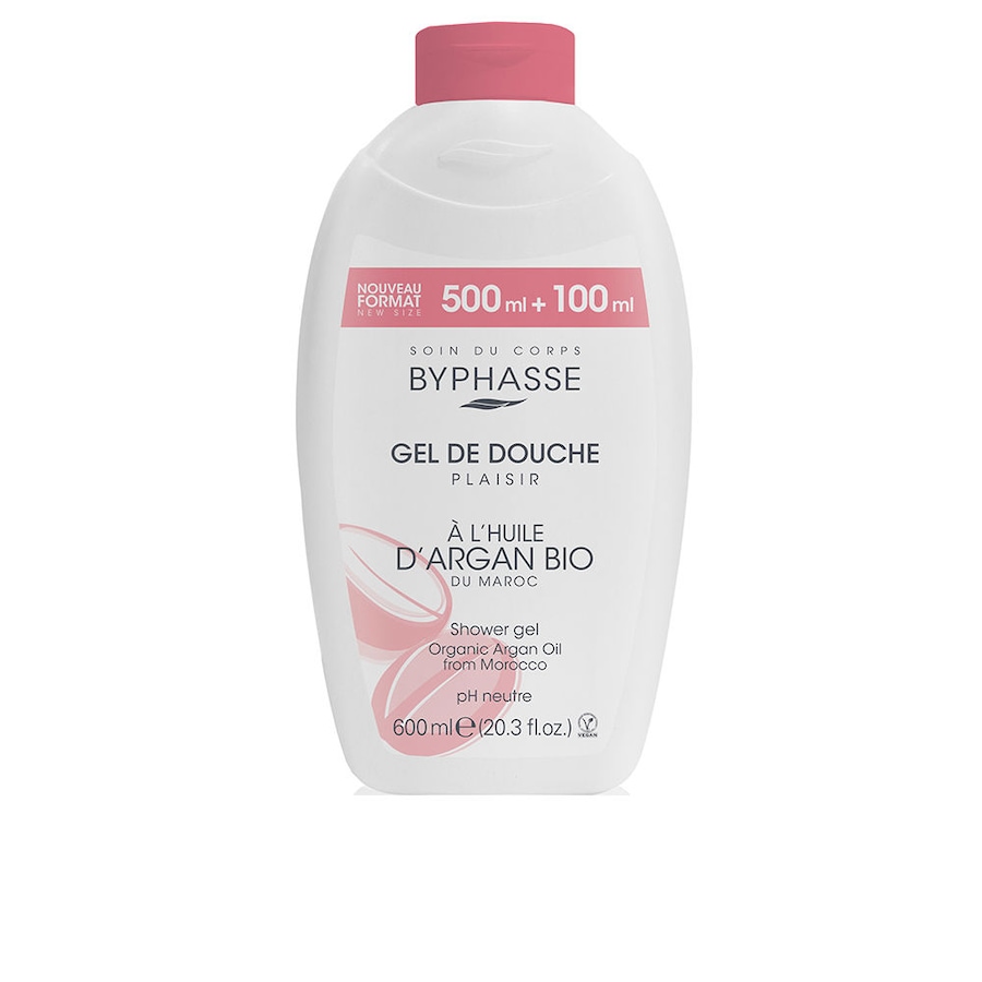 Byphasse PLAISIR DUSCHGEL Bio-Arganöl 600 ml