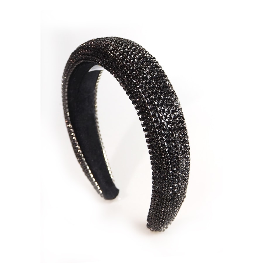 Filippa Firenze Haarreif Bagatelle Babe mit funkelnden Kristallen schwarz