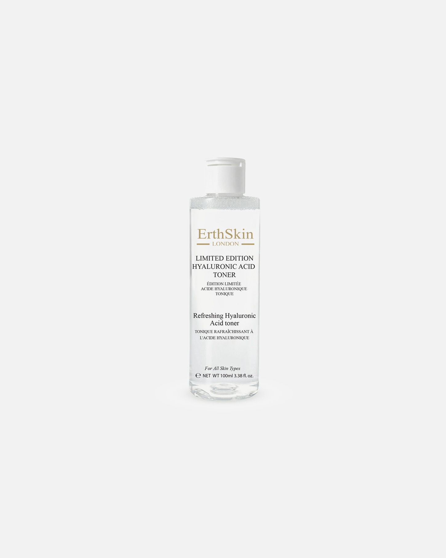 Gesichtstoner für Weiblich ErthSkin London Limitierte Edition Hyaluronsäure Toner 100ml