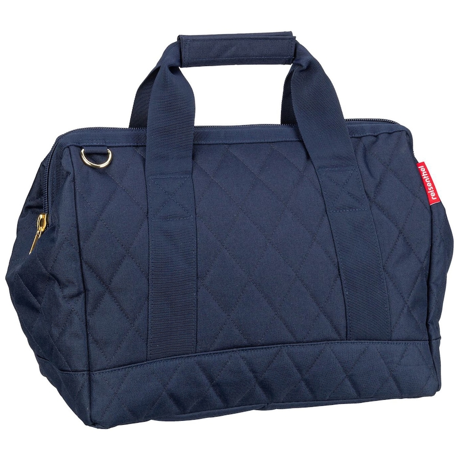 Reisenthel Sporttasche allrounder M Rhombus Midnight Gold Schwarz
