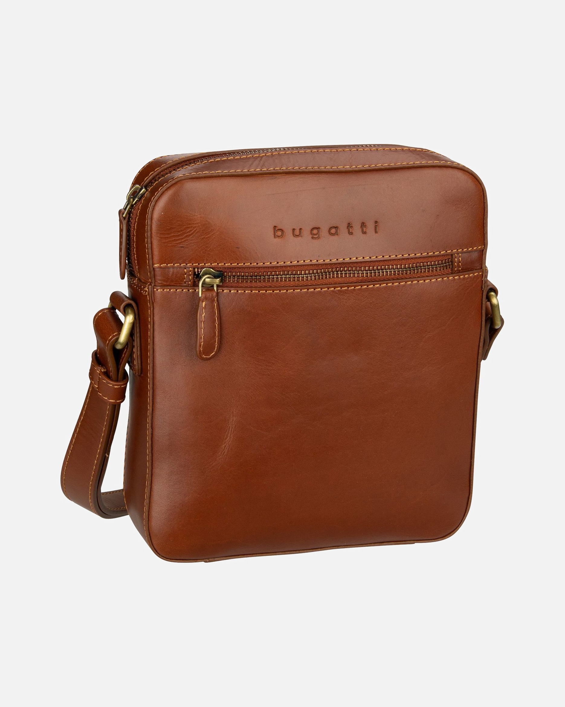 Umhängetasche für Männlich Bugatti Bodybag Remo Small I Cognac