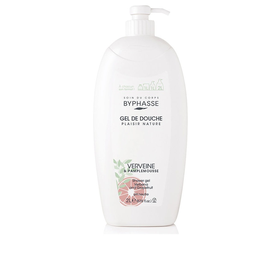 Byphasse Duschgel VERVEINE &, PAPLEMOUSSE 2000 ml Damen