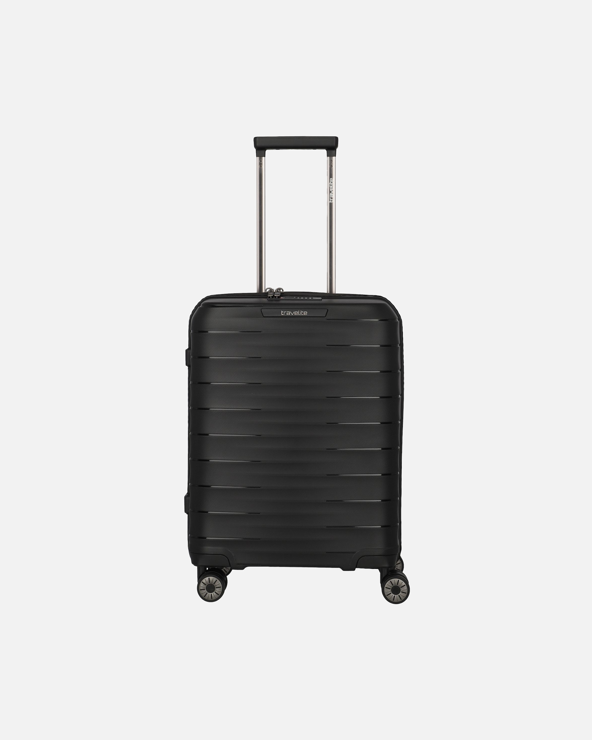 Handgepäckkoffer für Männlich Travelite Mooby 4 Rollen Kabinentrolley S 55 cm schwarz