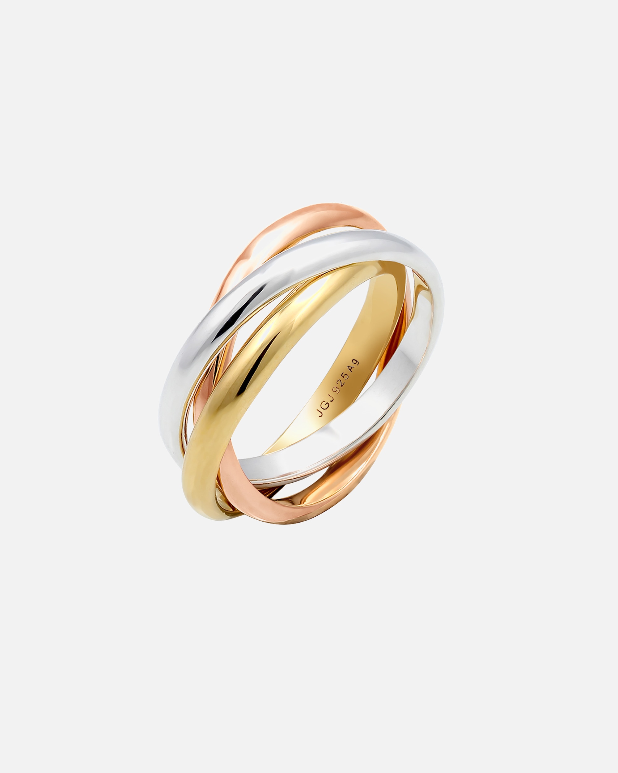 Ring für Weiblich Elli Basic Wickelring Klassisches Design 925 Silber 56