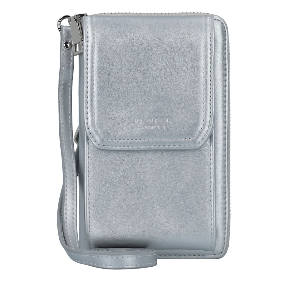 Seidenfelt Sanna Handytasche 11 cm silver Silber Damen