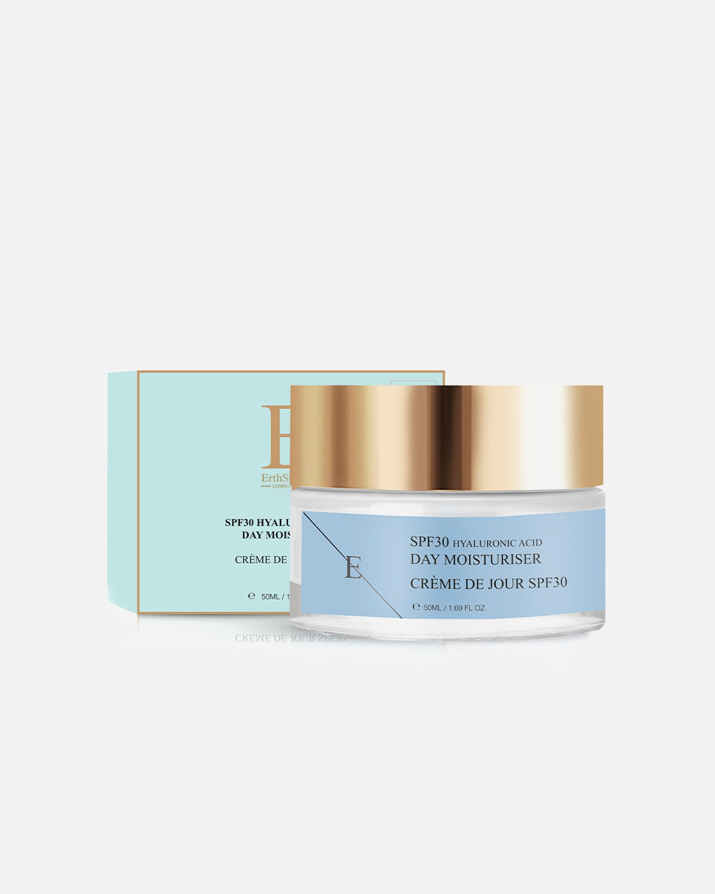 Tagescreme für Weiblich ErthSkin London SPF 30 Hyaluronsäure-Tagescreme 50ml