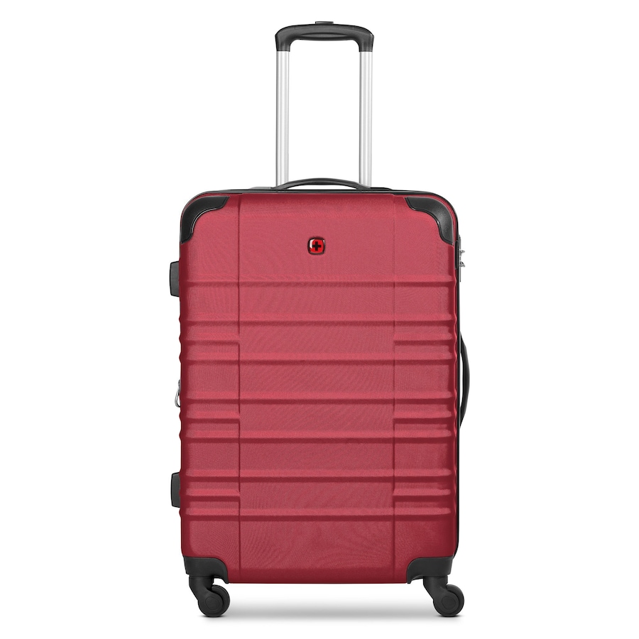 Wenger Amplar Evo 4 Rollen Trolley M 65 cm mit Dehnfalte ruby Rot Herren