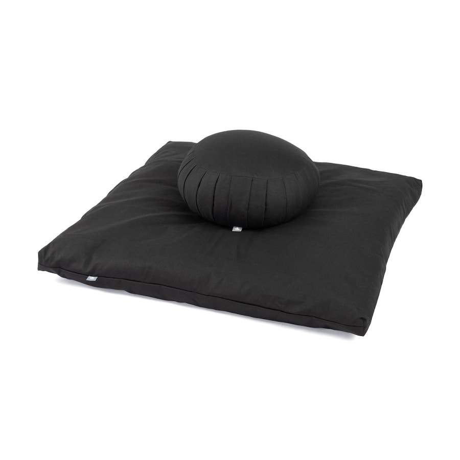 bodhi Meditations-Set ECO ZAFU-Kissen + Zabuton schwarz