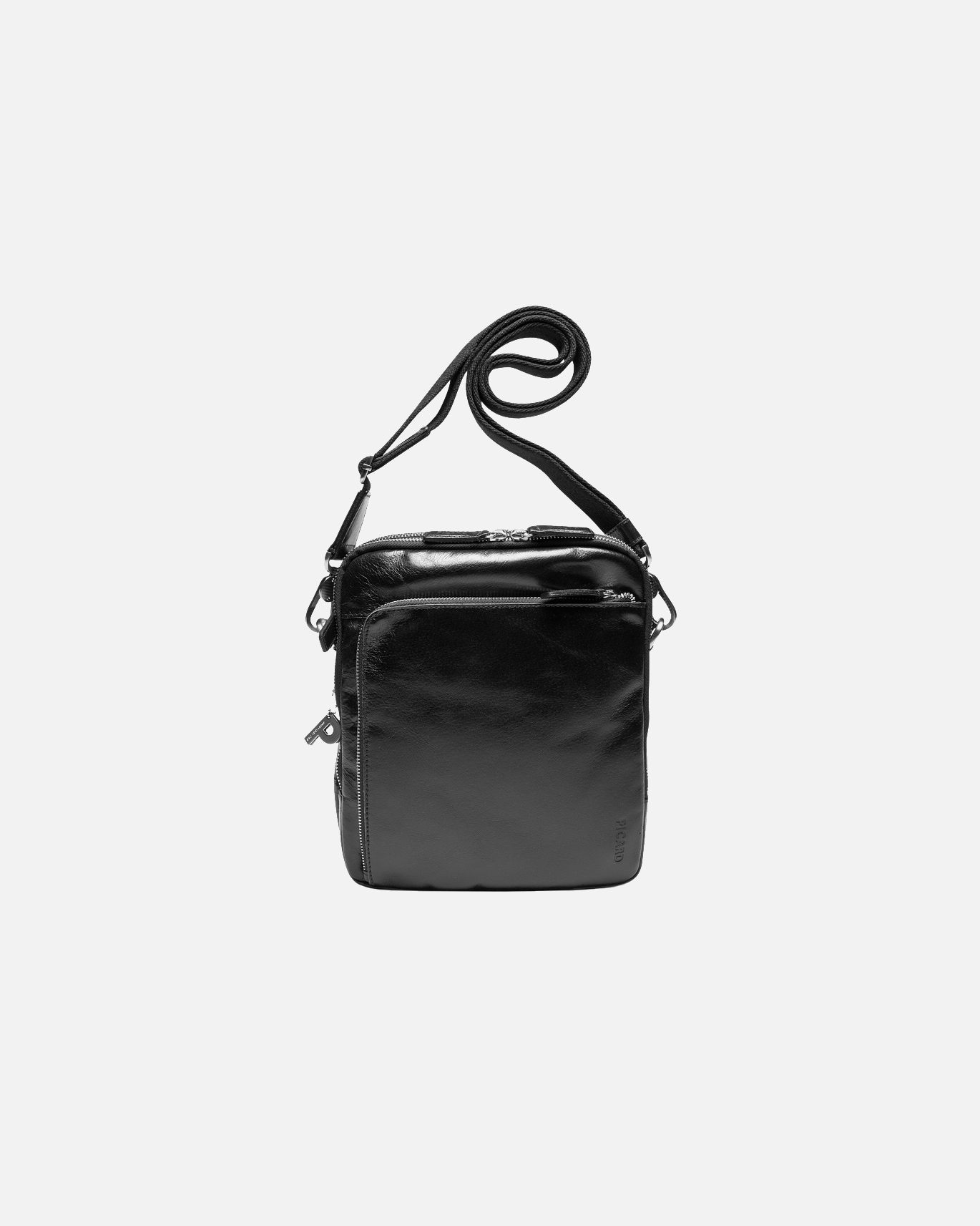 Umhängetasche für Männlich Picard Schultertasche Buddy schwarz