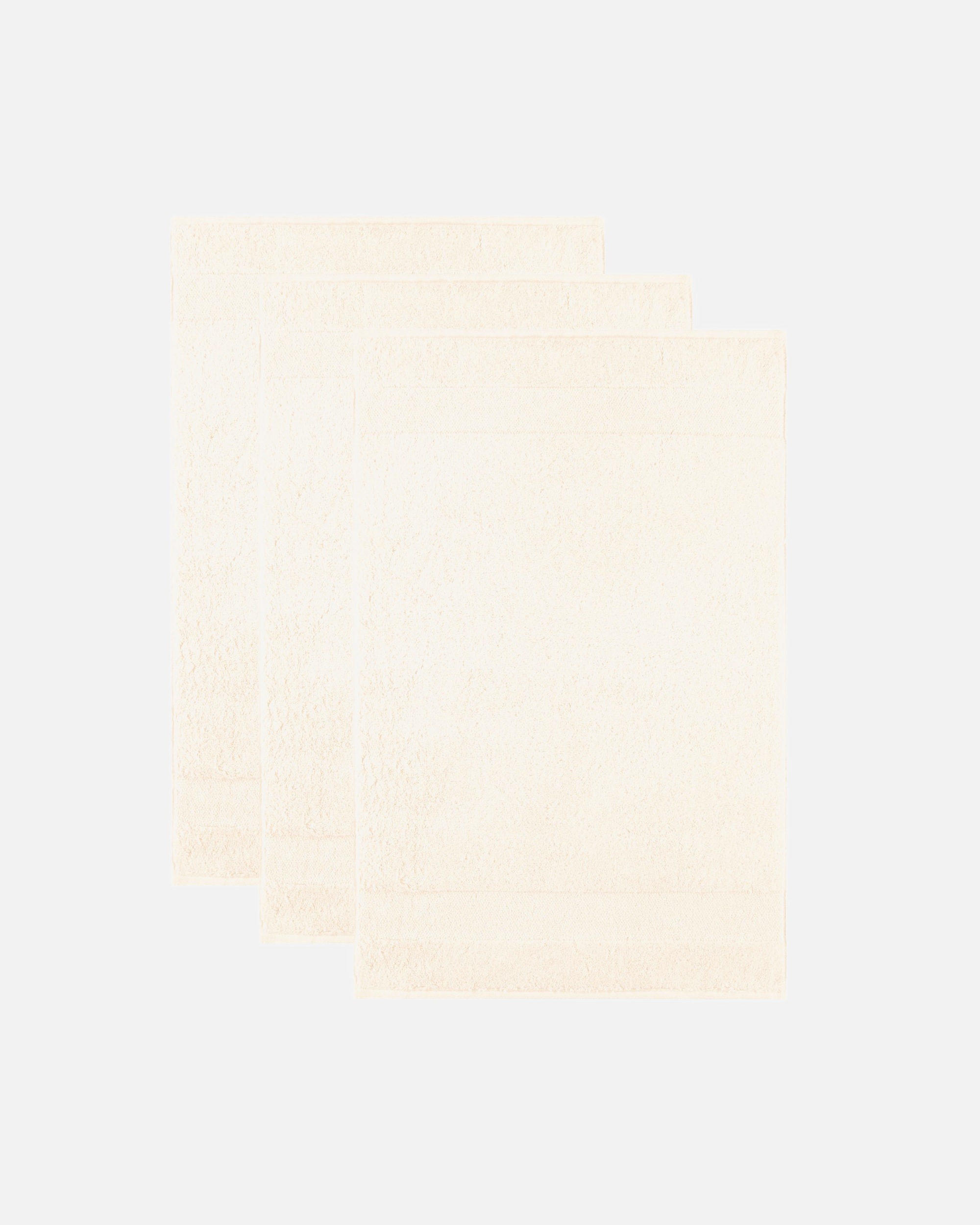 Handtuch für Unisex Villeroy & Boch Gästetuch 3er Pack 'Gästetuch One' Creme