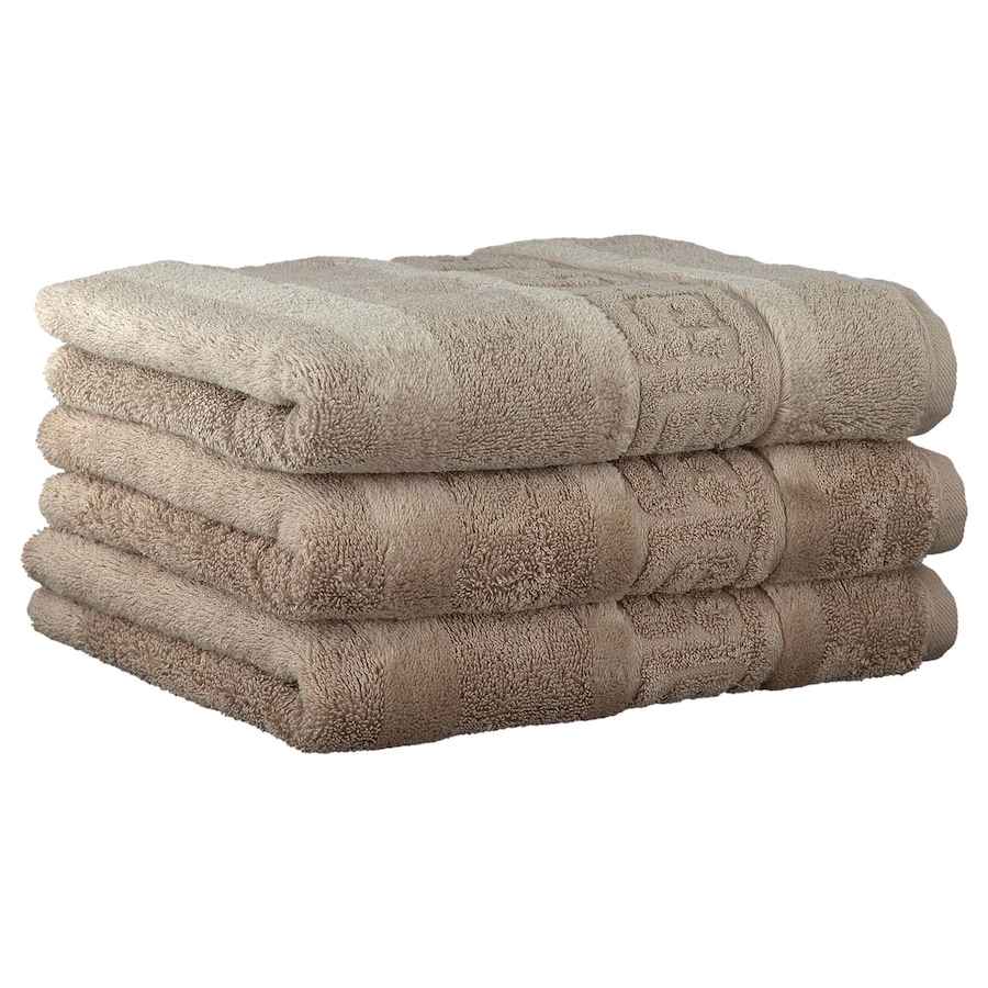 Cawö Handtuch 3er Pack 'C Noblesse' Sand