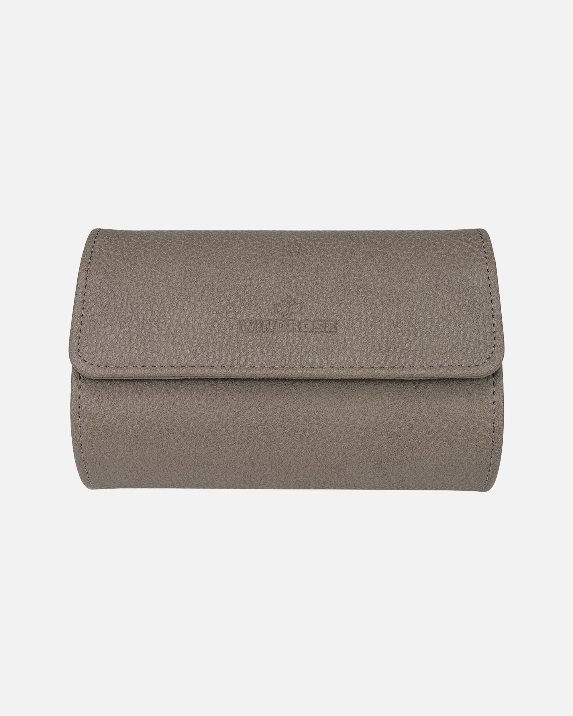 Uhr für Männlich Windrose Uhrenbox 15 cm beige